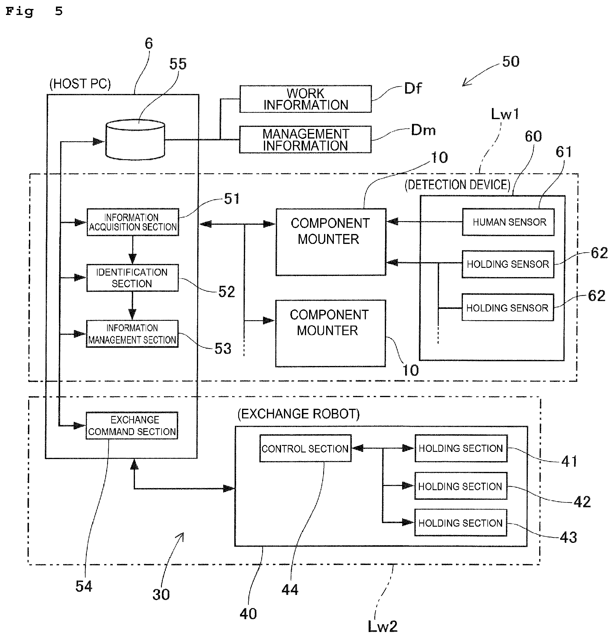 Patent US12552031 Figure 4 – Work management system