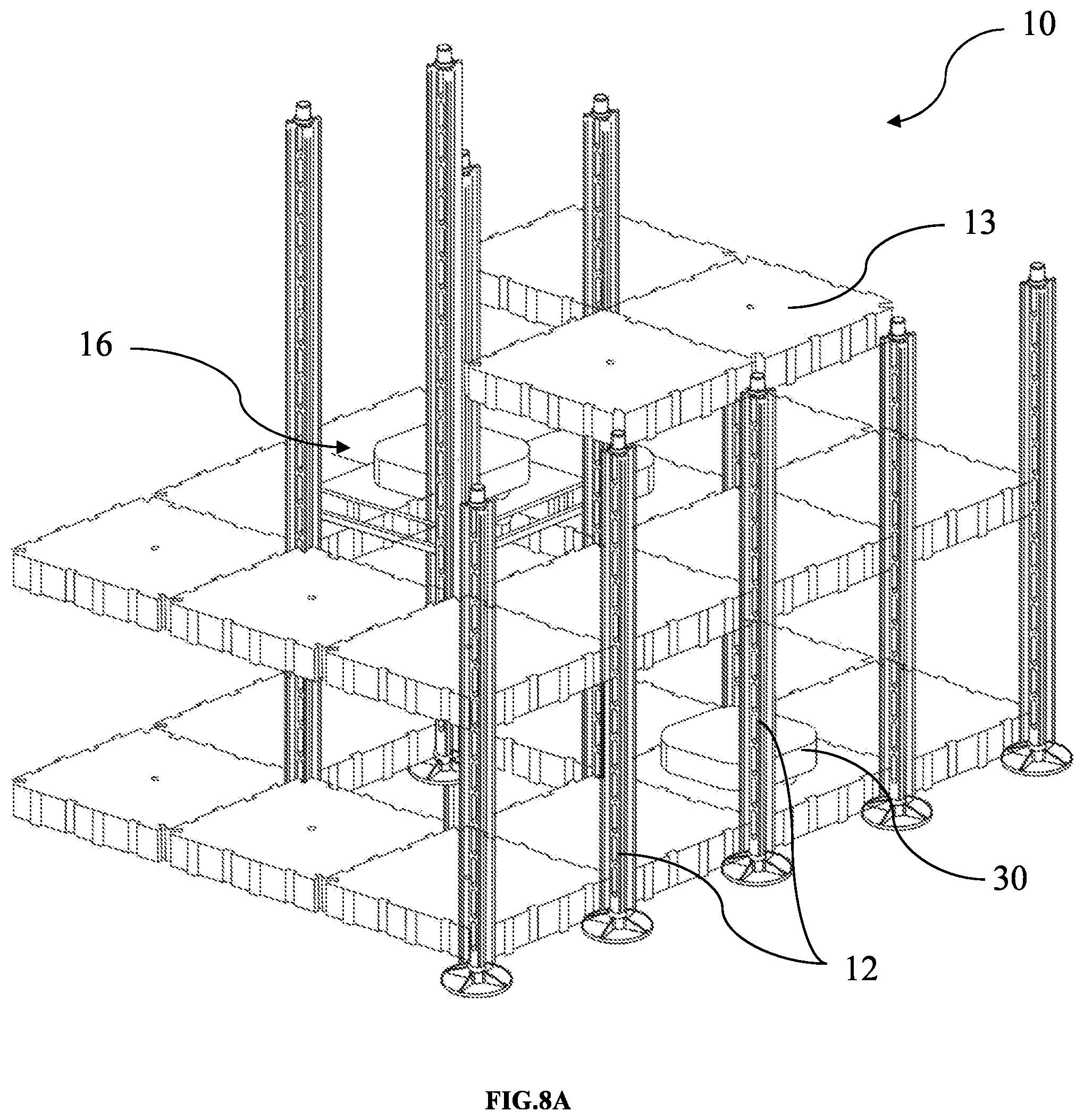 Patent US12552033 Figure 7 – Automated storage and retrieval system