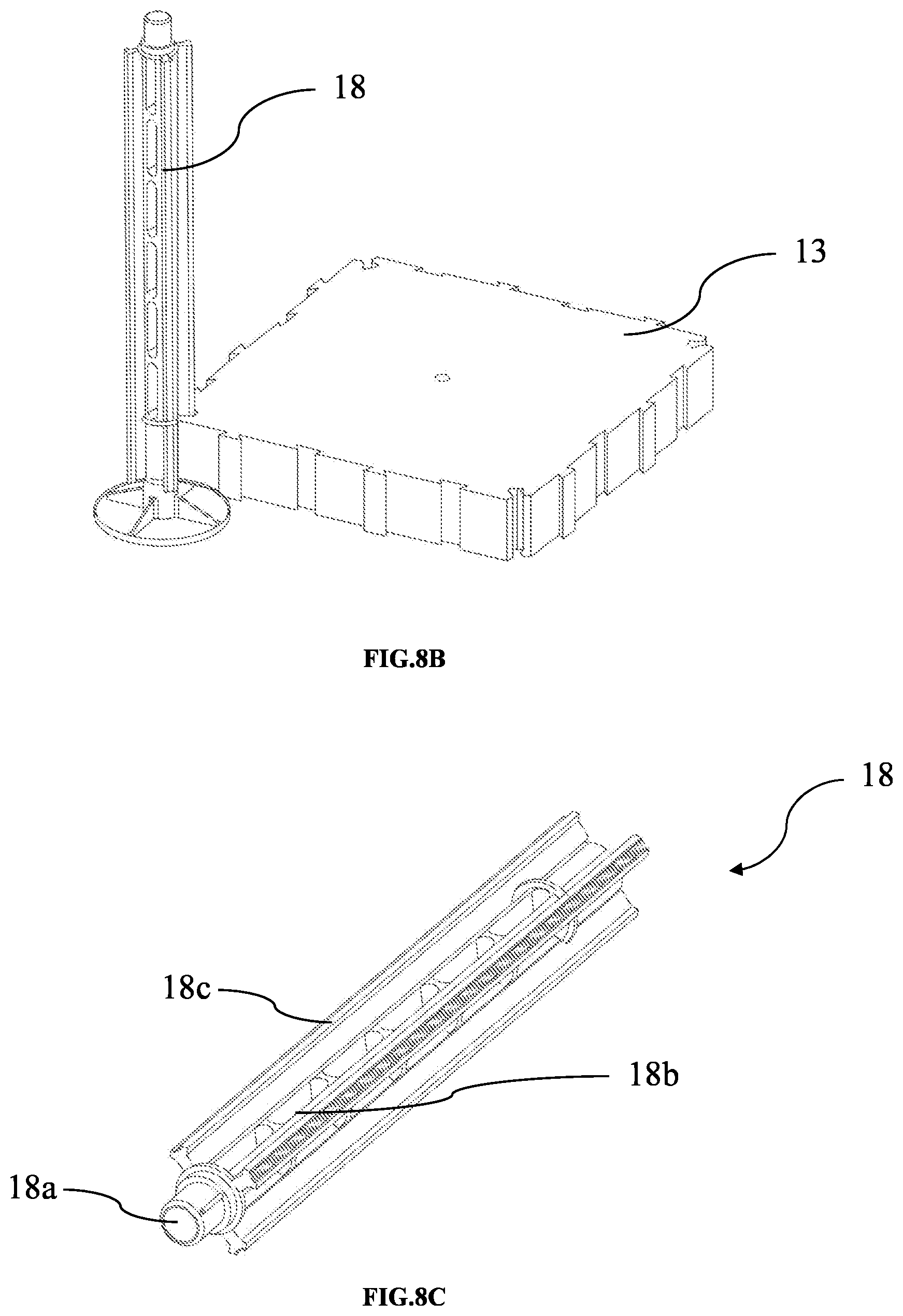 Patent US12552033 Figure 8 – Automated storage and retrieval system