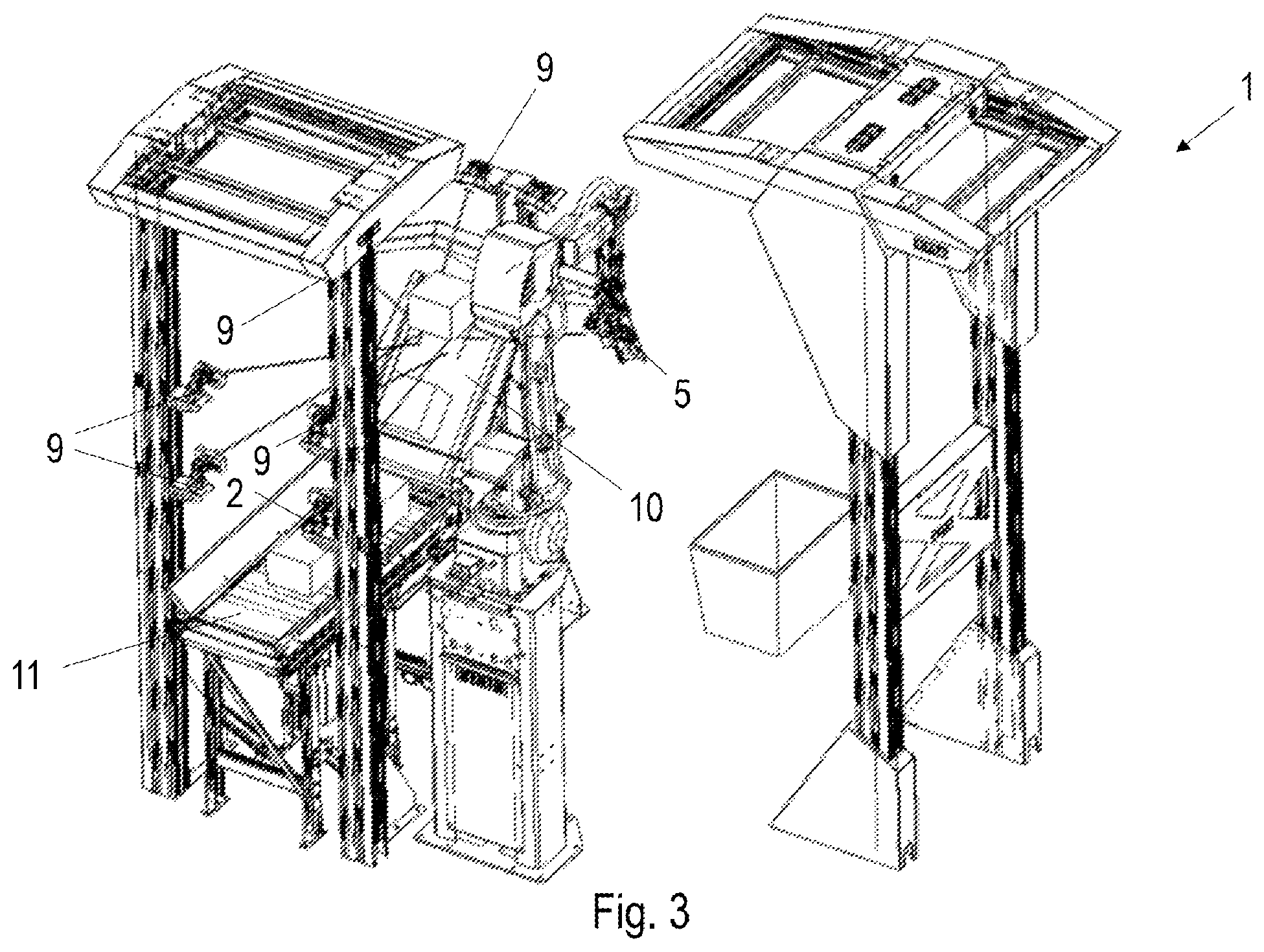 Patent US12552041 Figure 3 – System for separating and identifying articles