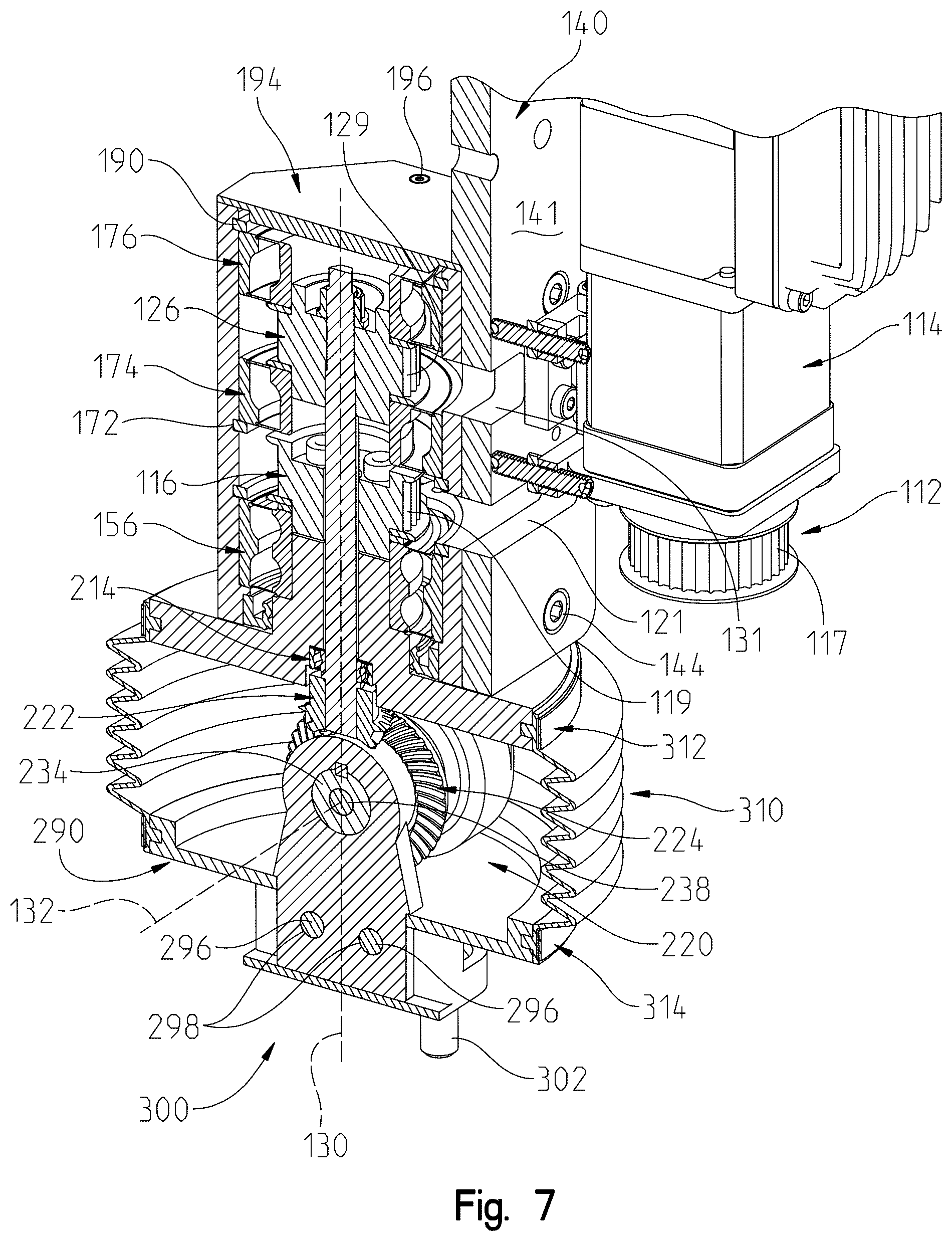 Patent US12552048 Figure 7 – Component handling systems and methods