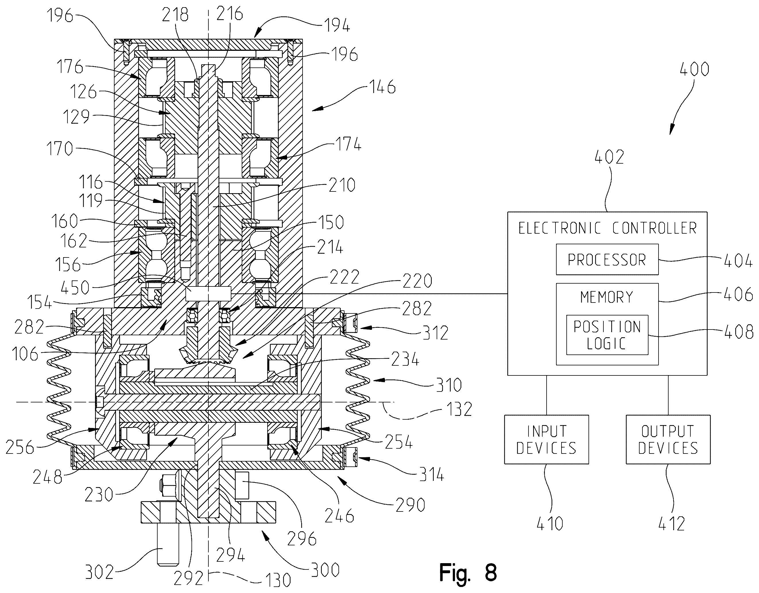 Patent US12552048 Figure 8 – Component handling systems and methods