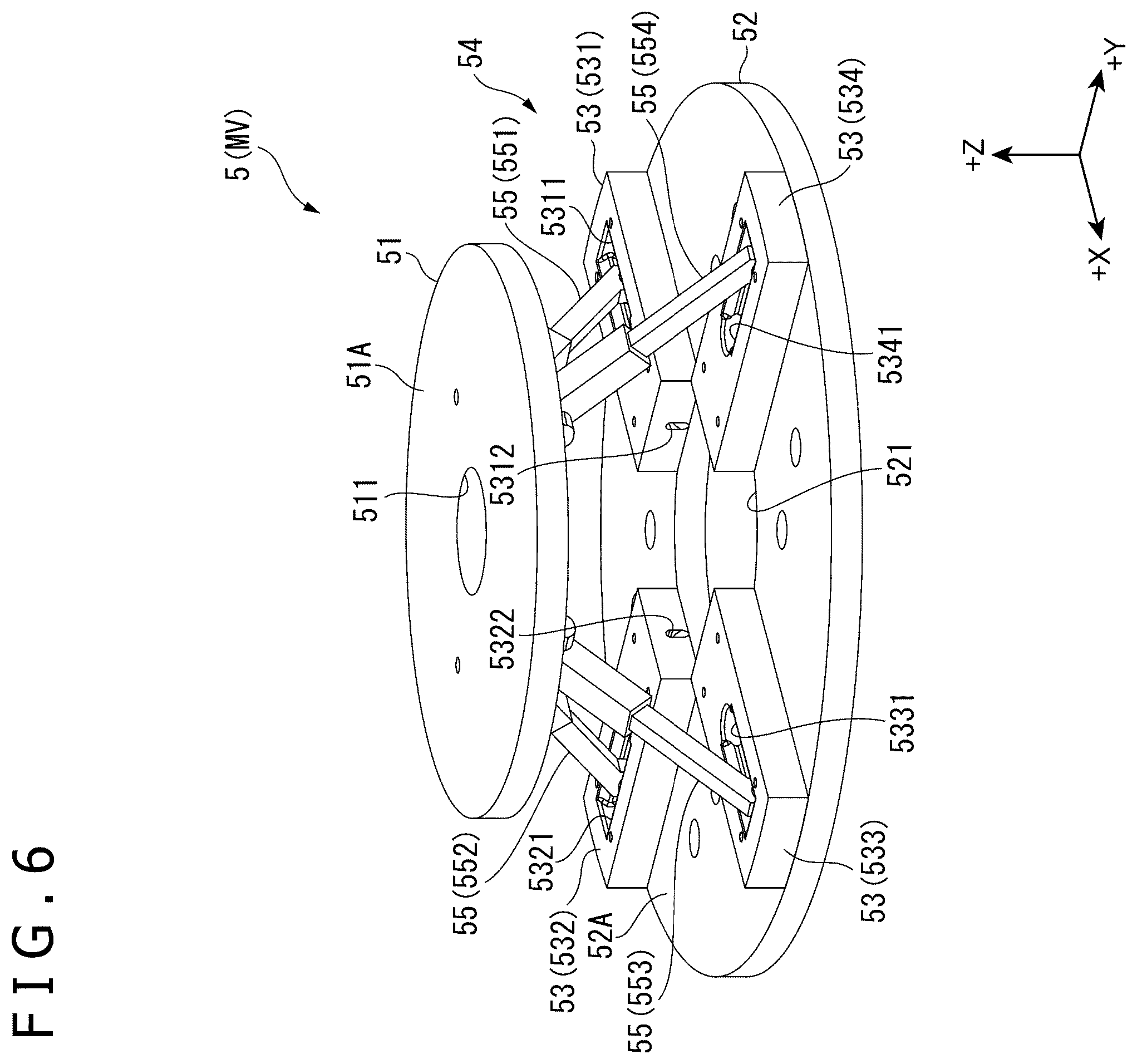 Patent US12552049 Figure 6 – Drive device, manipulator, puppet operating device, and movable base