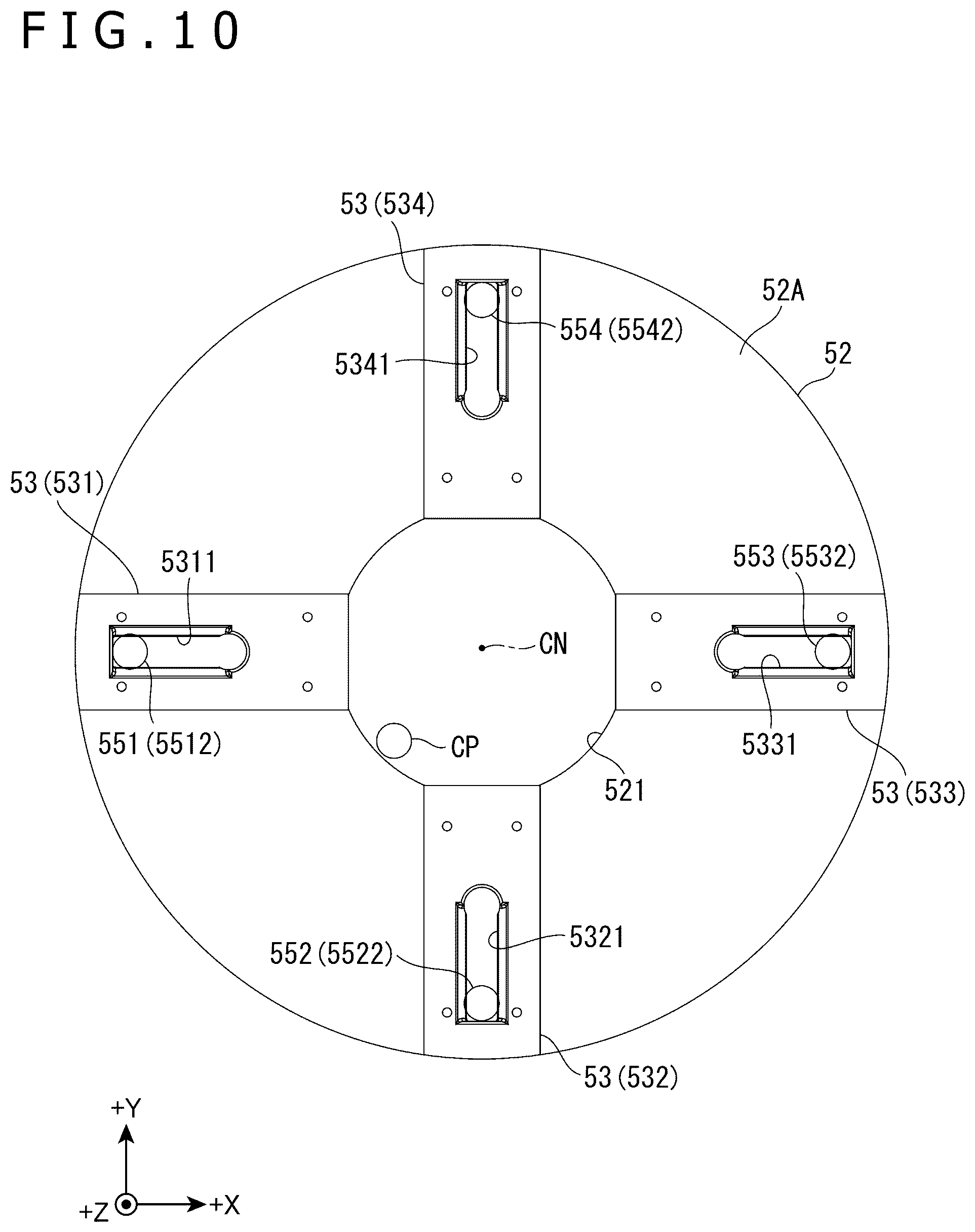 Patent US12552049 Figure 10 – Drive device, manipulator, puppet operating device, and movable base