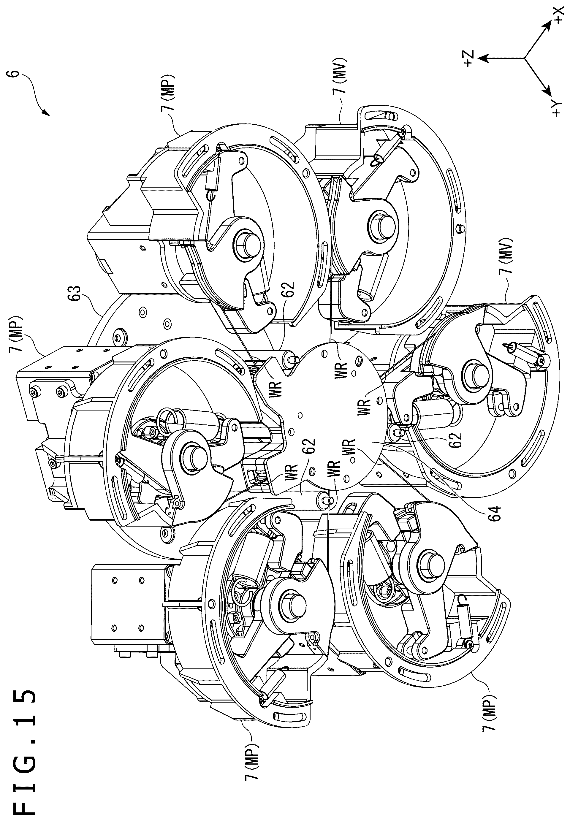 Patent US12552049 Figure 15 – Drive device, manipulator, puppet operating device, and movable base