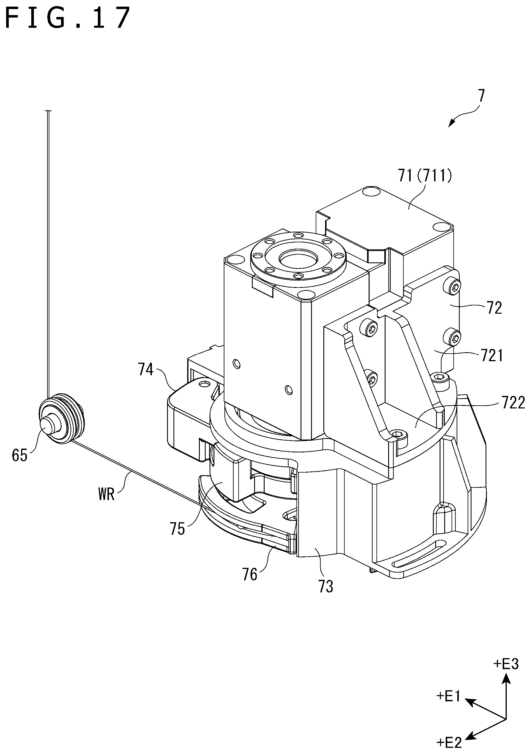 Patent US12552049 Figure 17 – Drive device, manipulator, puppet operating device, and movable base