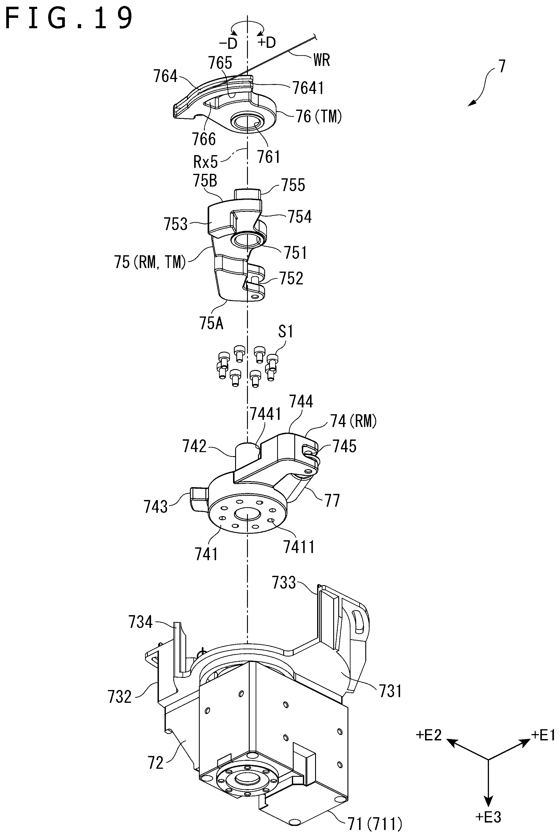 Patent US12552049 Figure 19 – Drive device, manipulator, puppet operating device, and movable base