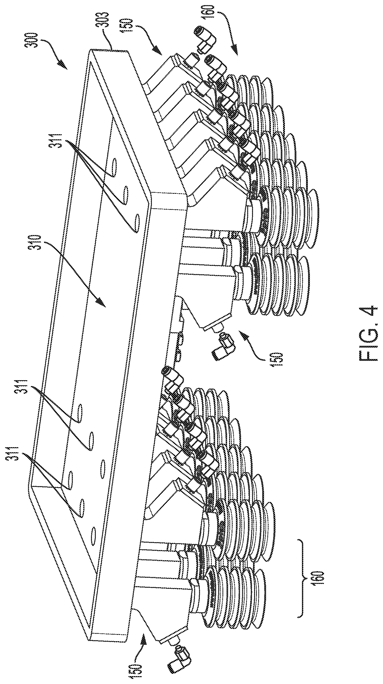 Patent US12552050 Figure 4 – Unidirectional valve for suction-based end effector of robotic arm