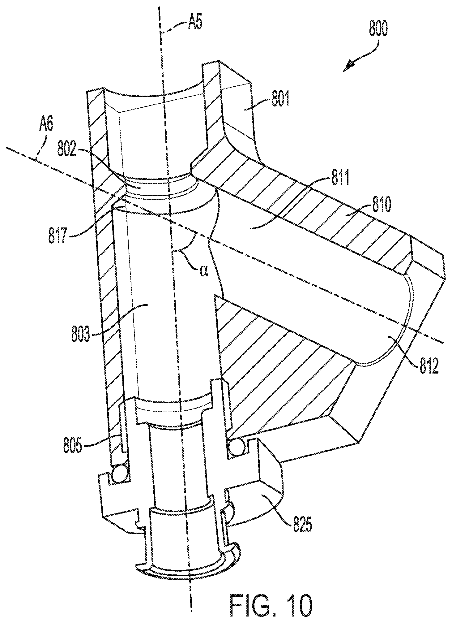 Patent US12552050 Figure 9 – Unidirectional valve for suction-based end effector of robotic arm