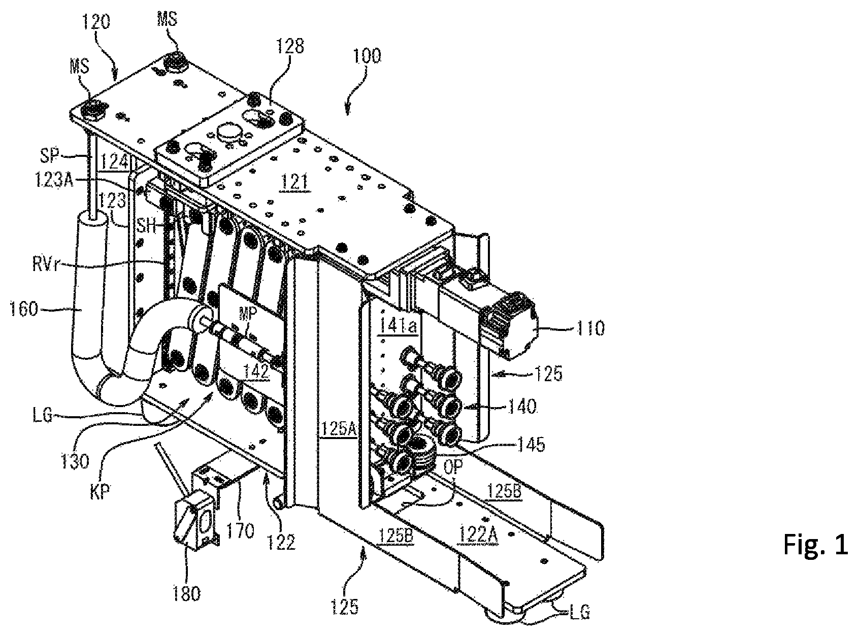 Patent US12552051 Figure 1 – Object conveying robot