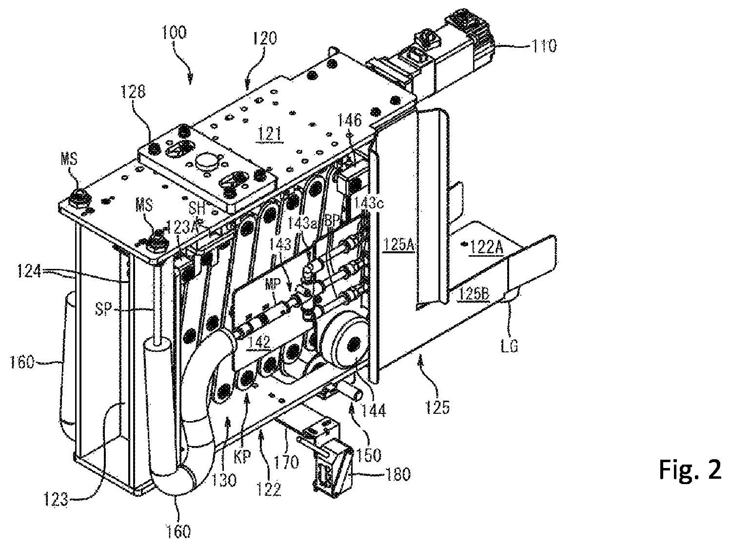 Patent US12552051 Figure 2 – Object conveying robot
