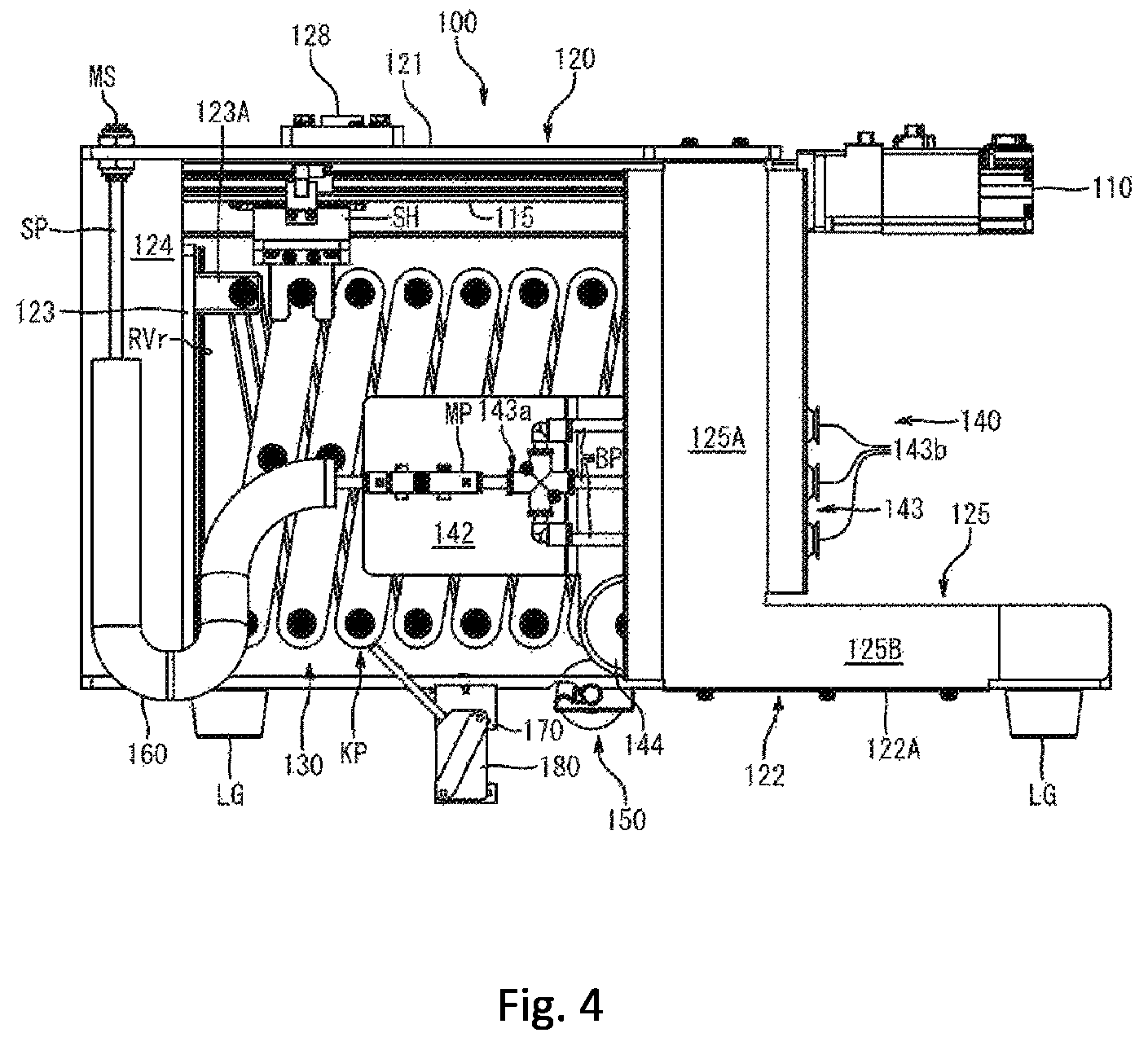 Patent US12552051 Figure 4 – Object conveying robot