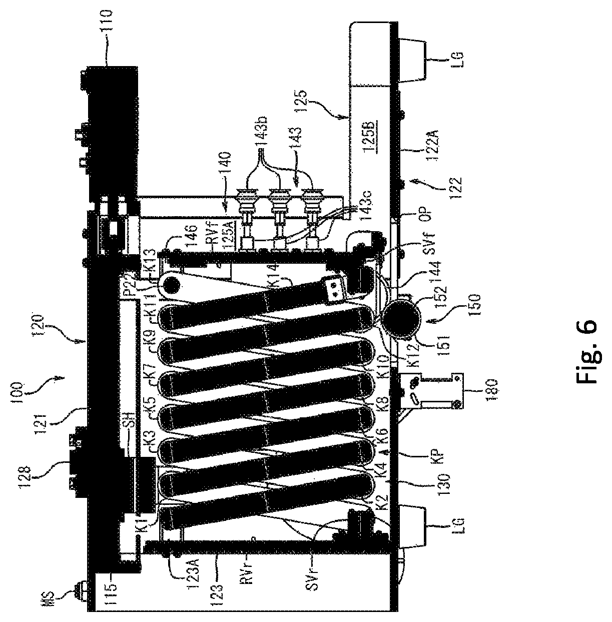 Patent US12552051 Figure 6 – Object conveying robot