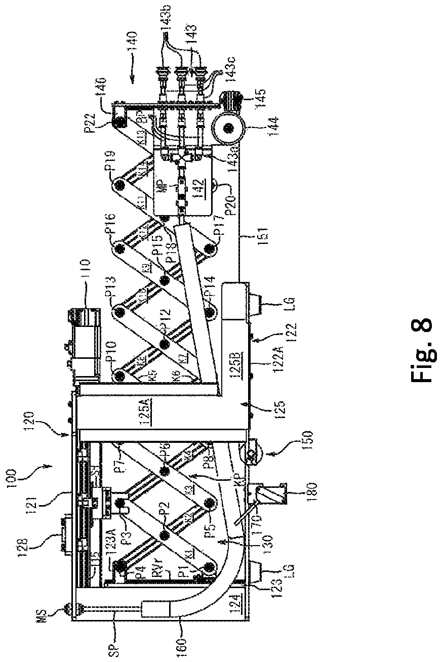 Patent US12552051 Figure 8 – Object conveying robot