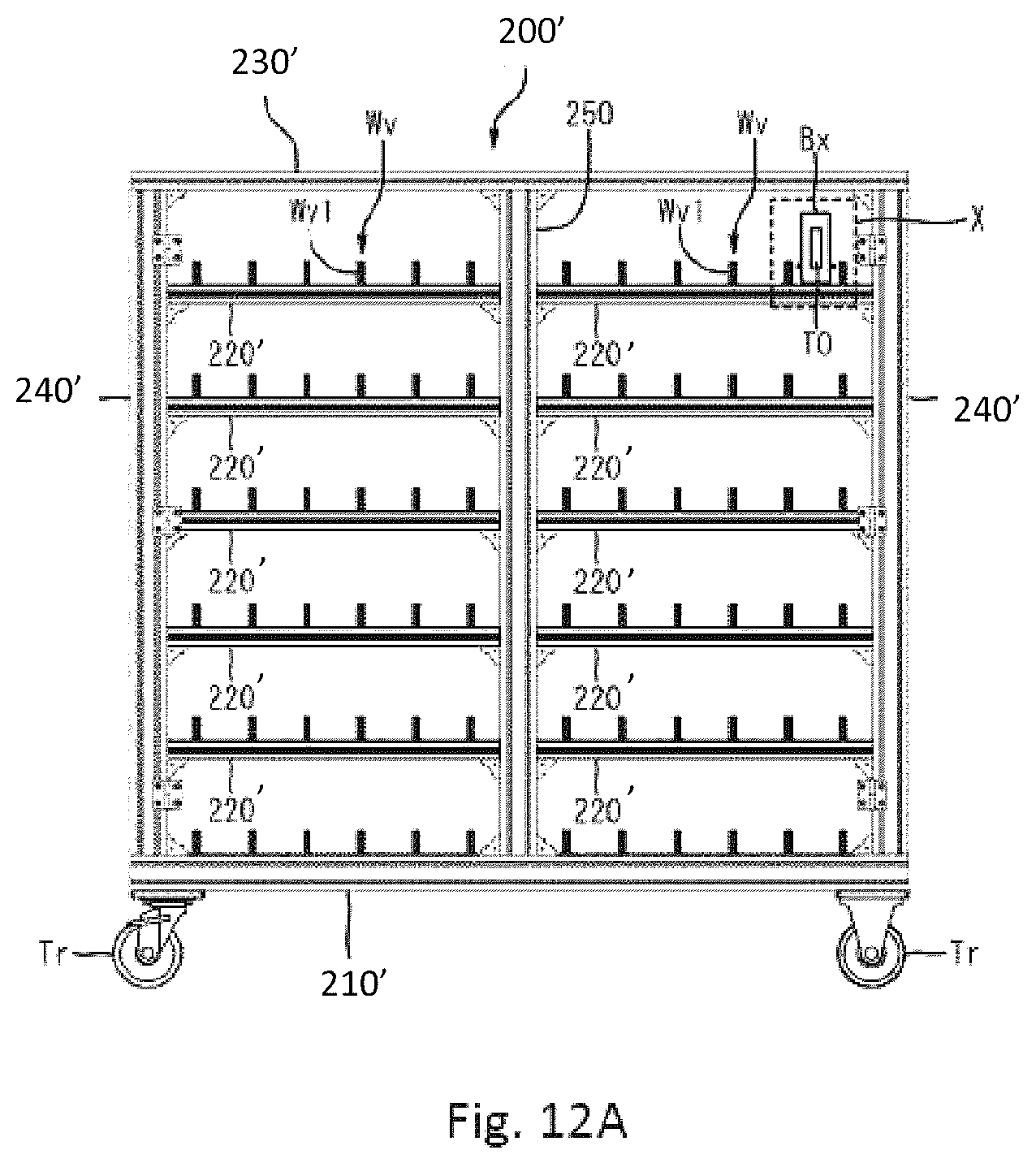 Patent US12552051 Figure 12 – Object conveying robot