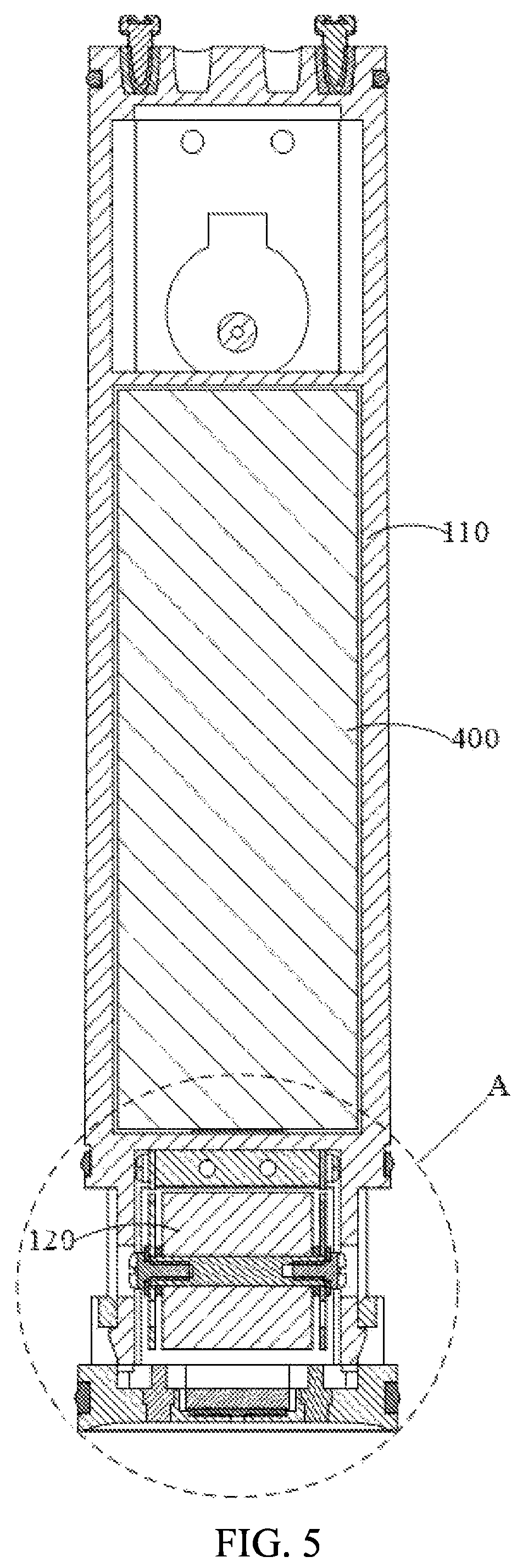 Patent US12552056 Figure 5 – Electric shaver