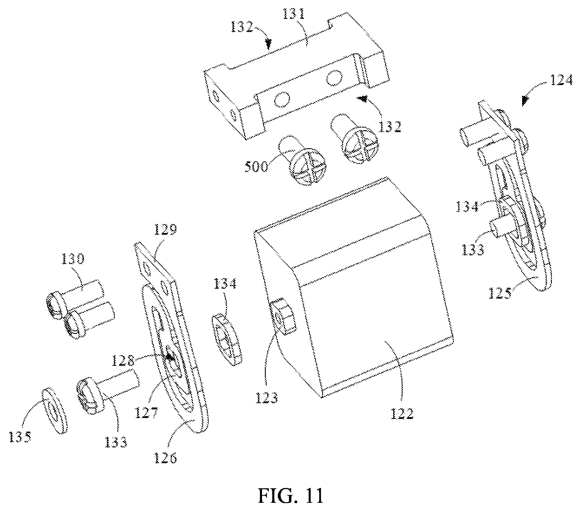 Patent US12552056 Figure 11 – Electric shaver