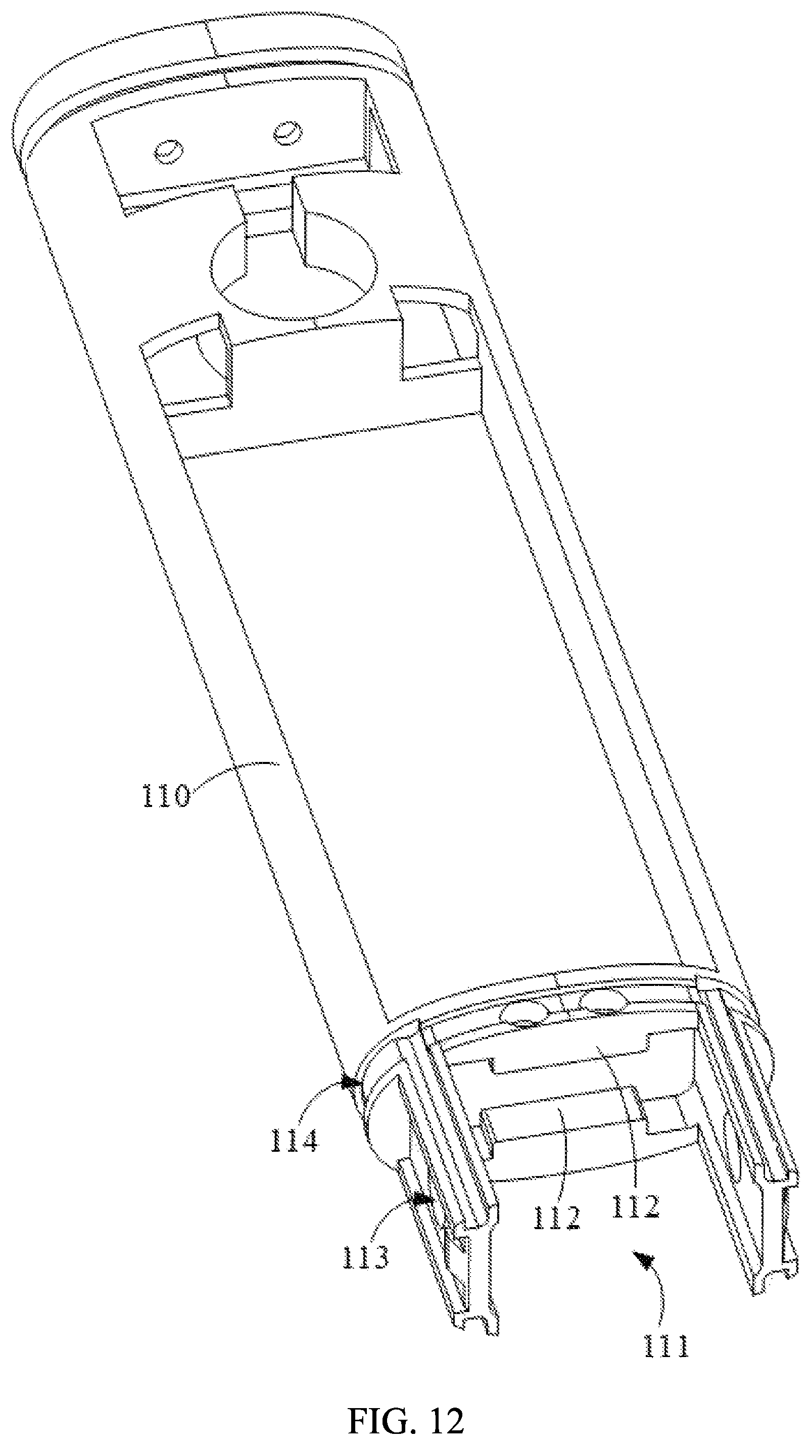 Patent US12552056 Figure 12 – Electric shaver