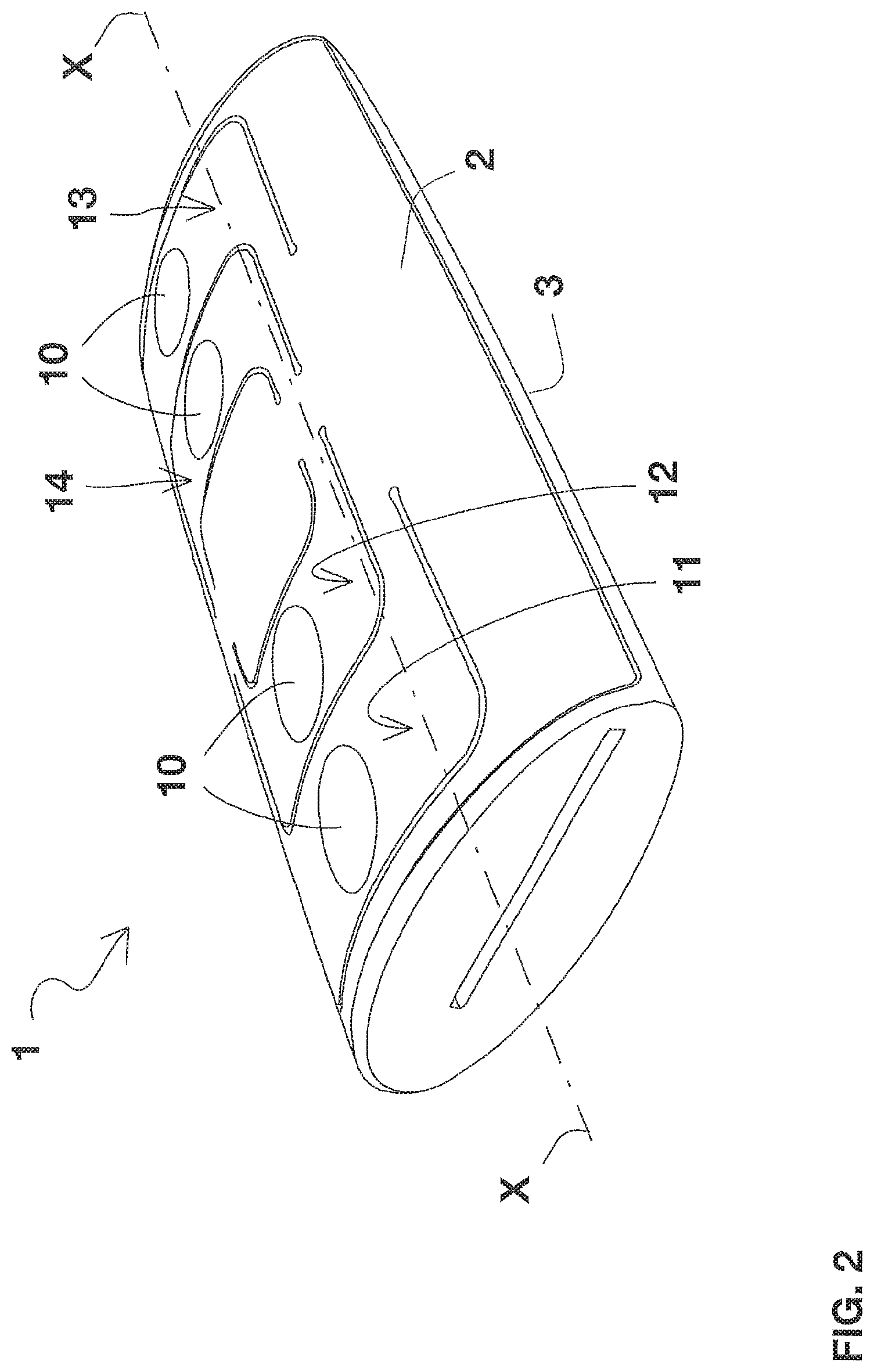 Patent US12552060 Figure 2 – Refined device for cutting tapes