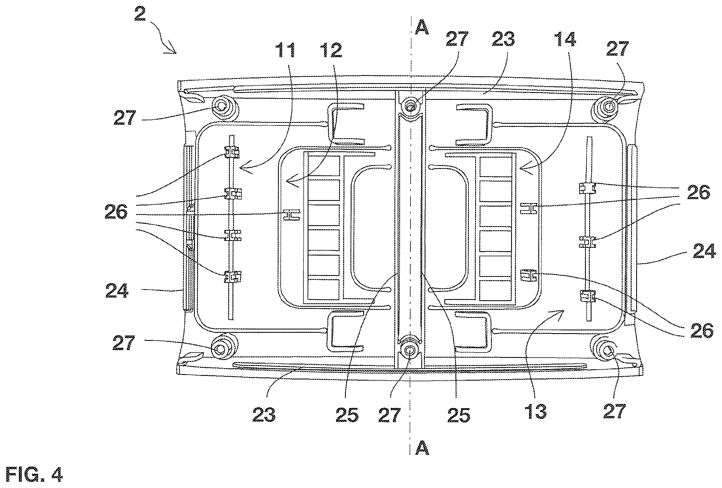 Patent US12552060 Figure 4 – Refined device for cutting tapes