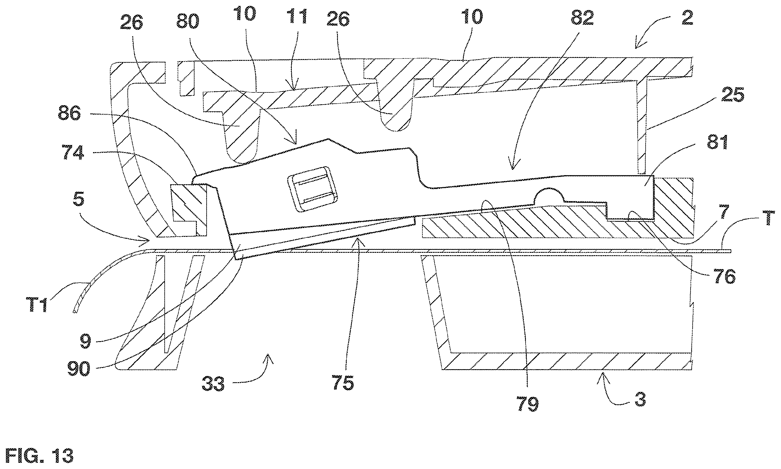 Patent US12552060 Figure 13 – Refined device for cutting tapes
