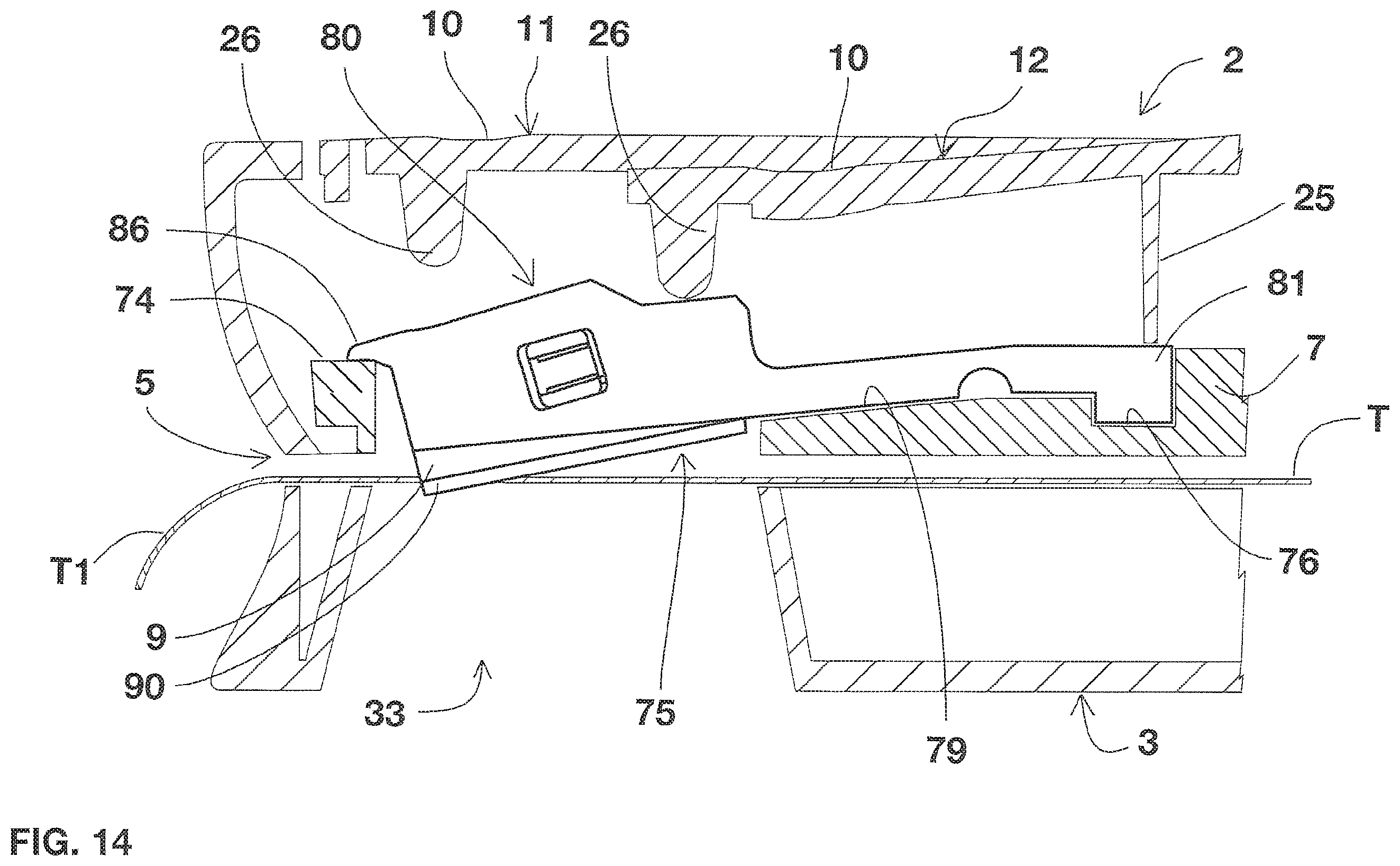 Patent US12552060 Figure 14 – Refined device for cutting tapes