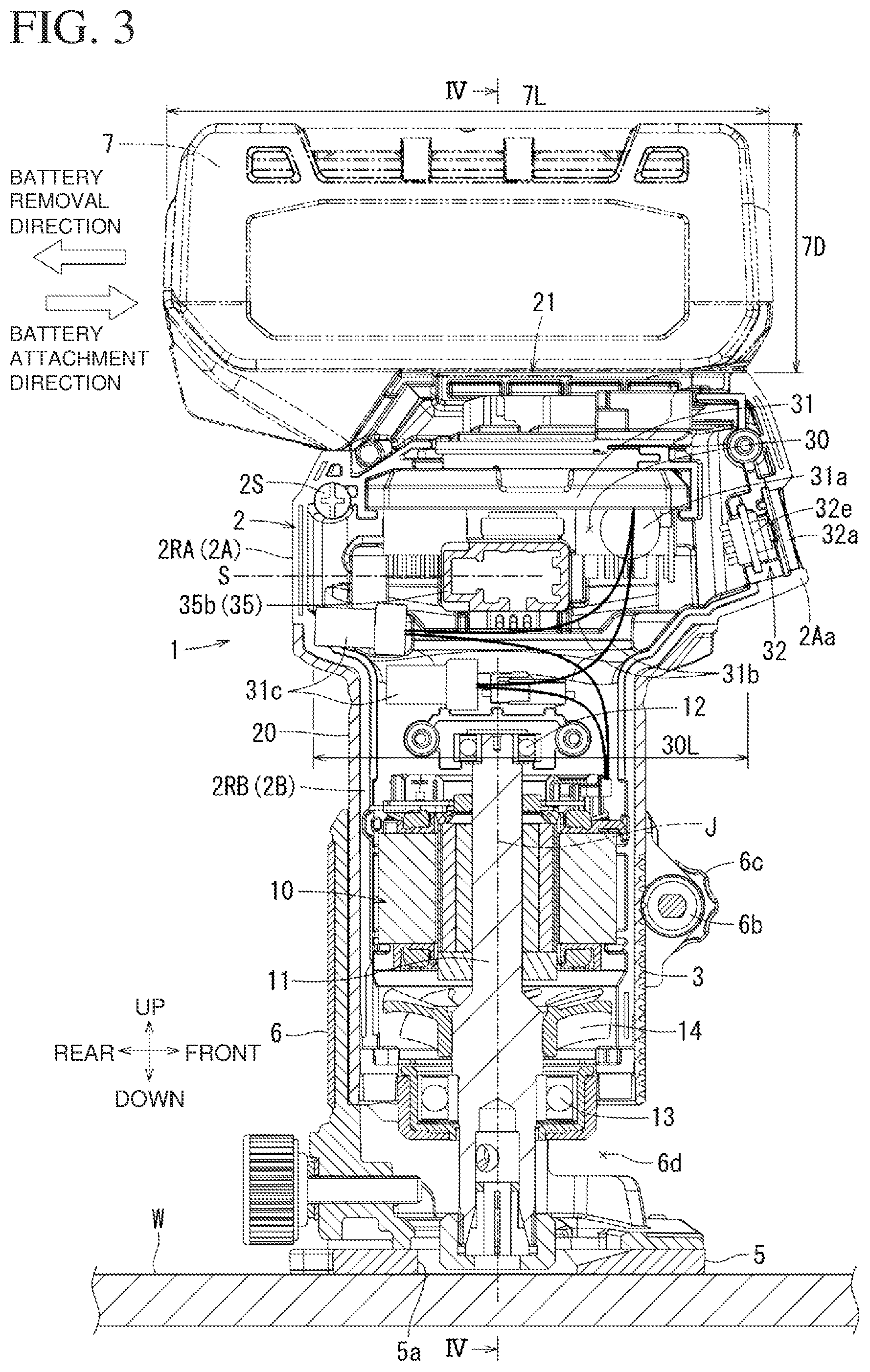 Patent US12552061 Figure 3 – Portable machining apparatus