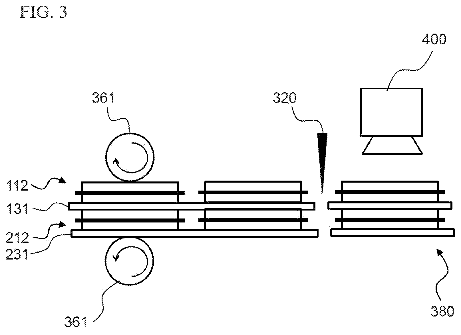 Patent US12552062 Figure 3 – Electrode manufacturing apparatus including electrode alignment unit and electrode assembly manufacturing apparatus