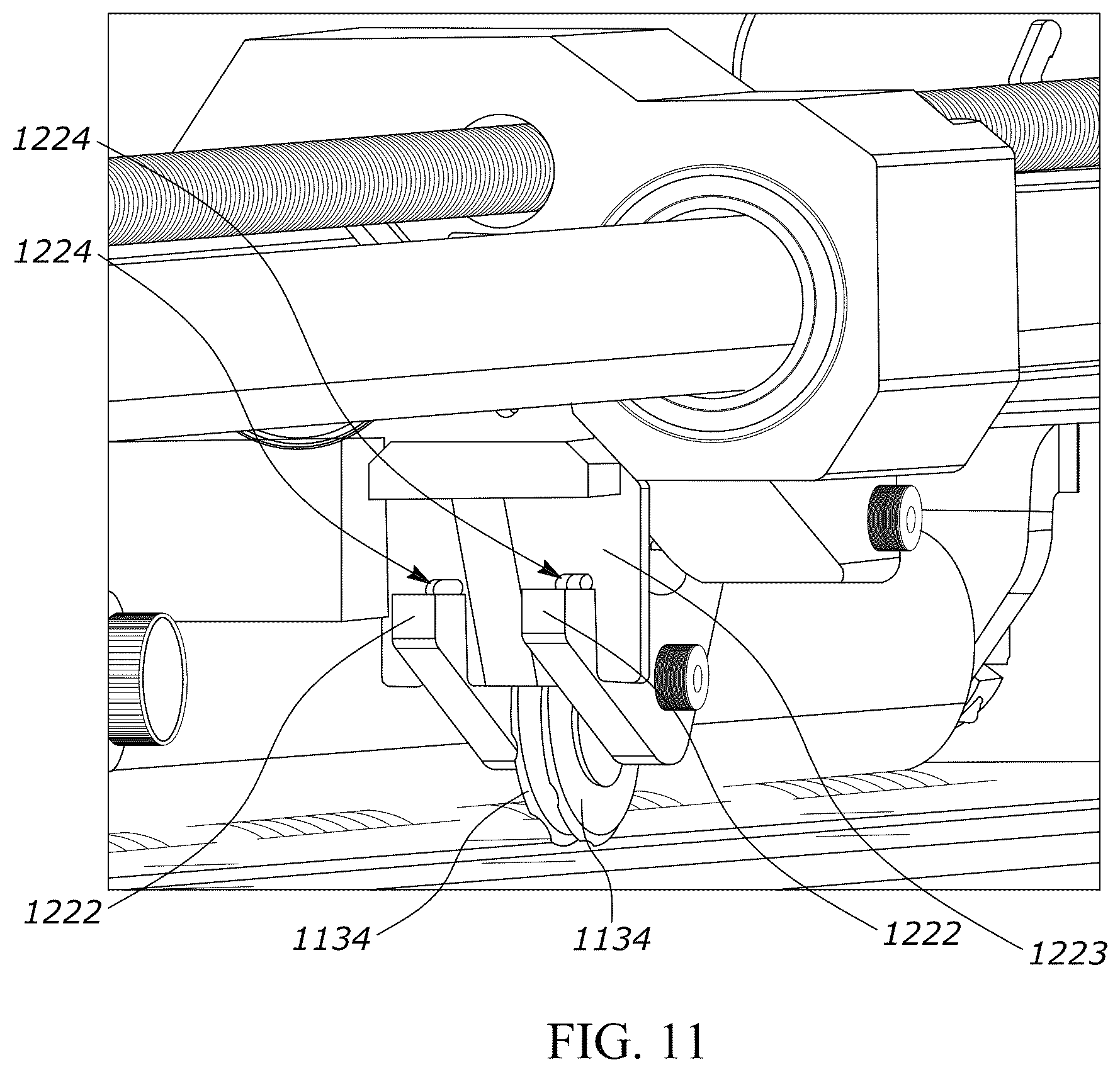 Patent US12552064 Figure 11 – Device for producing slit sheet packing material