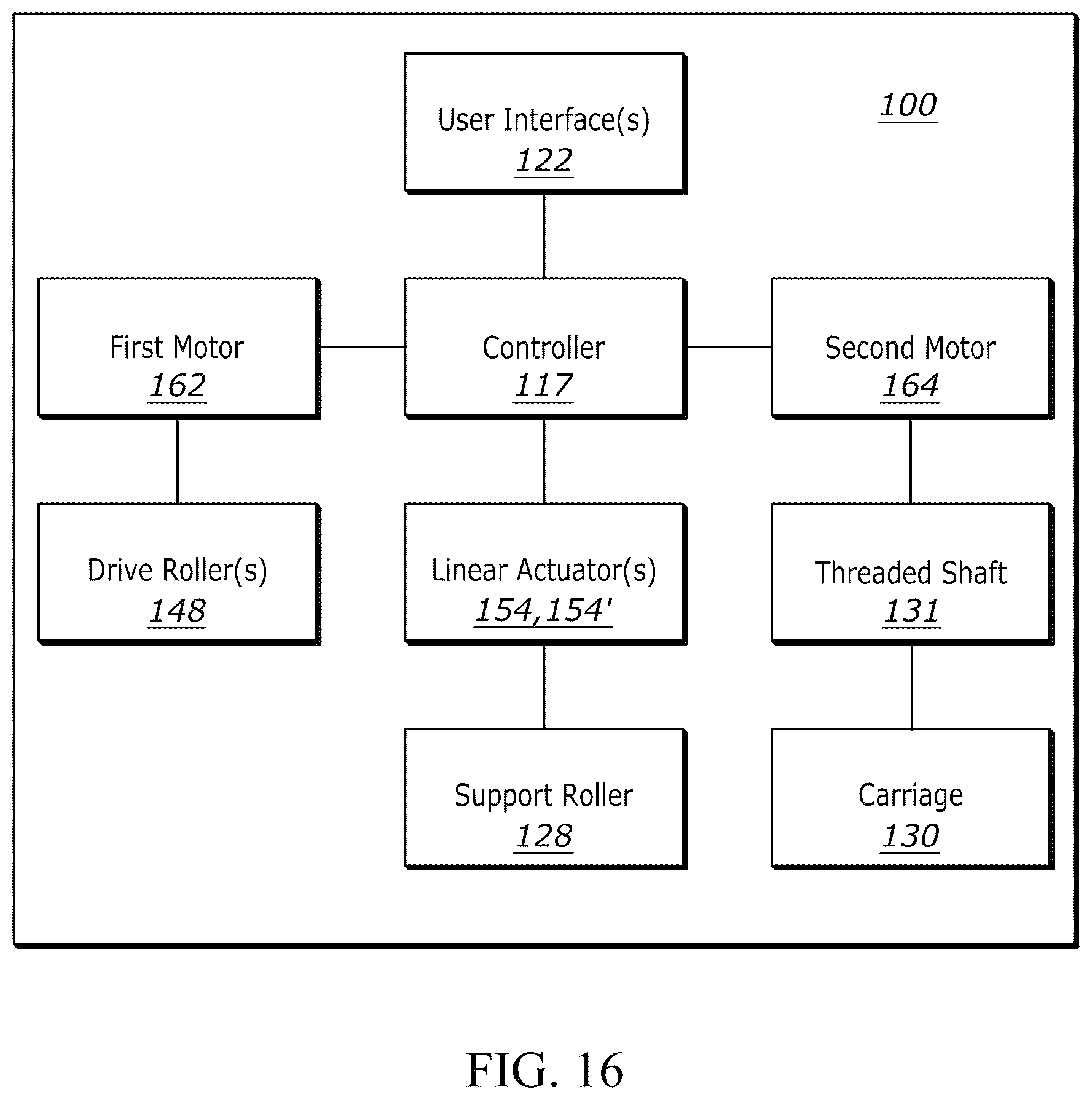 Patent US12552064 Figure 16 – Device for producing slit sheet packing material