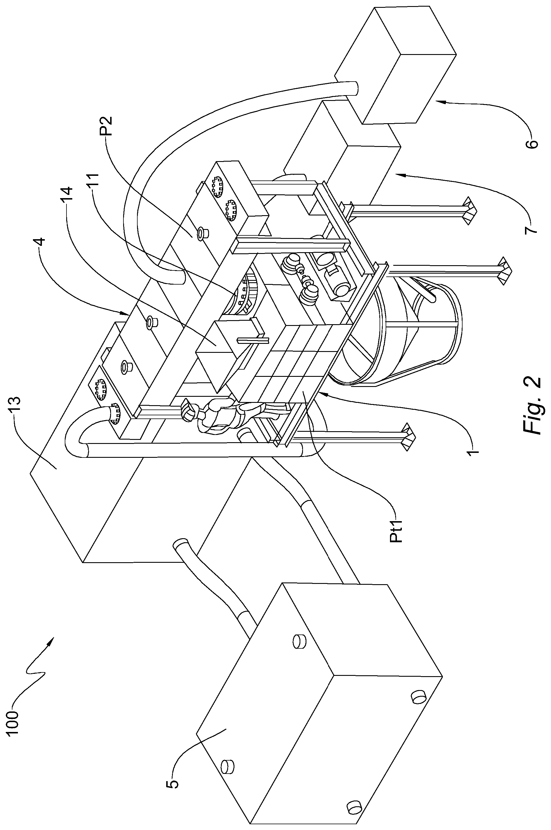 Patent US12552070 Figure 2 – Method and plant for cooling a mixture of ingredients of concrete