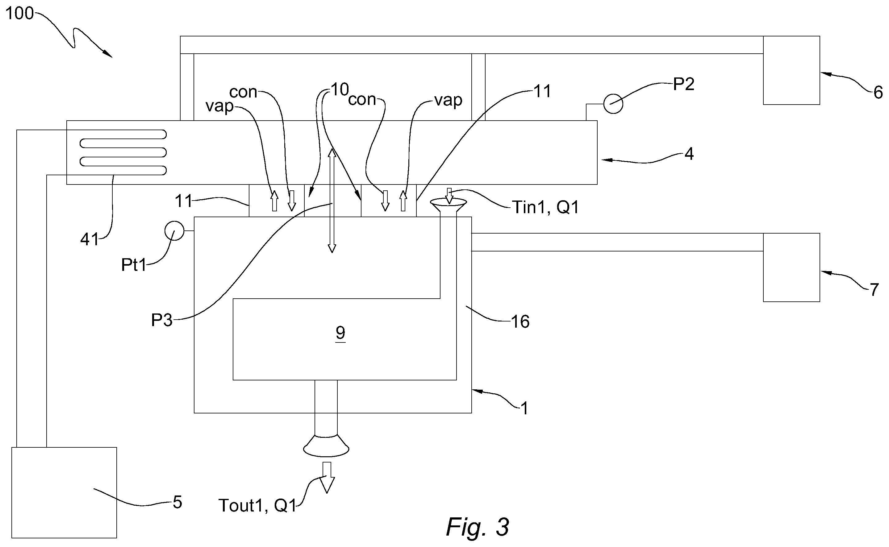 Patent US12552070 Figure 3 – Method and plant for cooling a mixture of ingredients of concrete