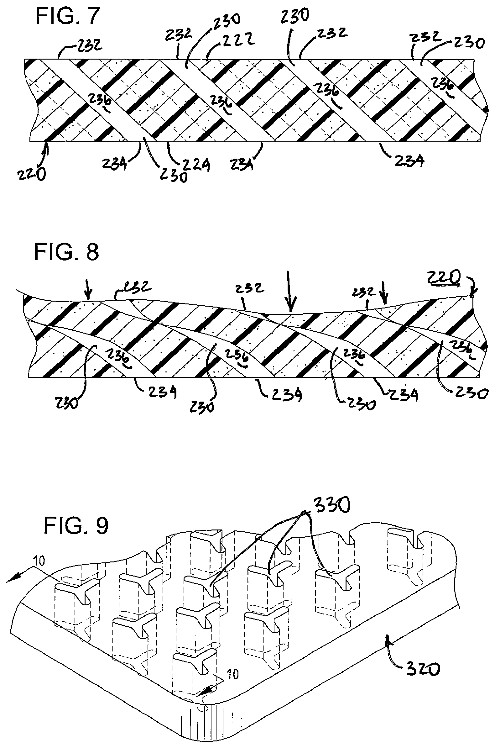 Patent US12552072 Figure 3 – Resilient cores with convection barriers particularly for inflatable bodies and methods for making the same
