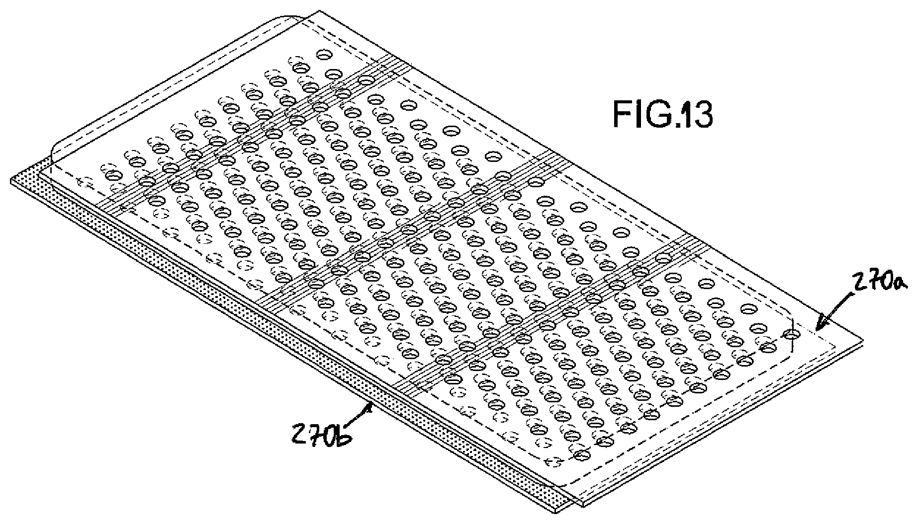 Patent US12552072 Figure 6 – Resilient cores with convection barriers particularly for inflatable bodies and methods for making the same