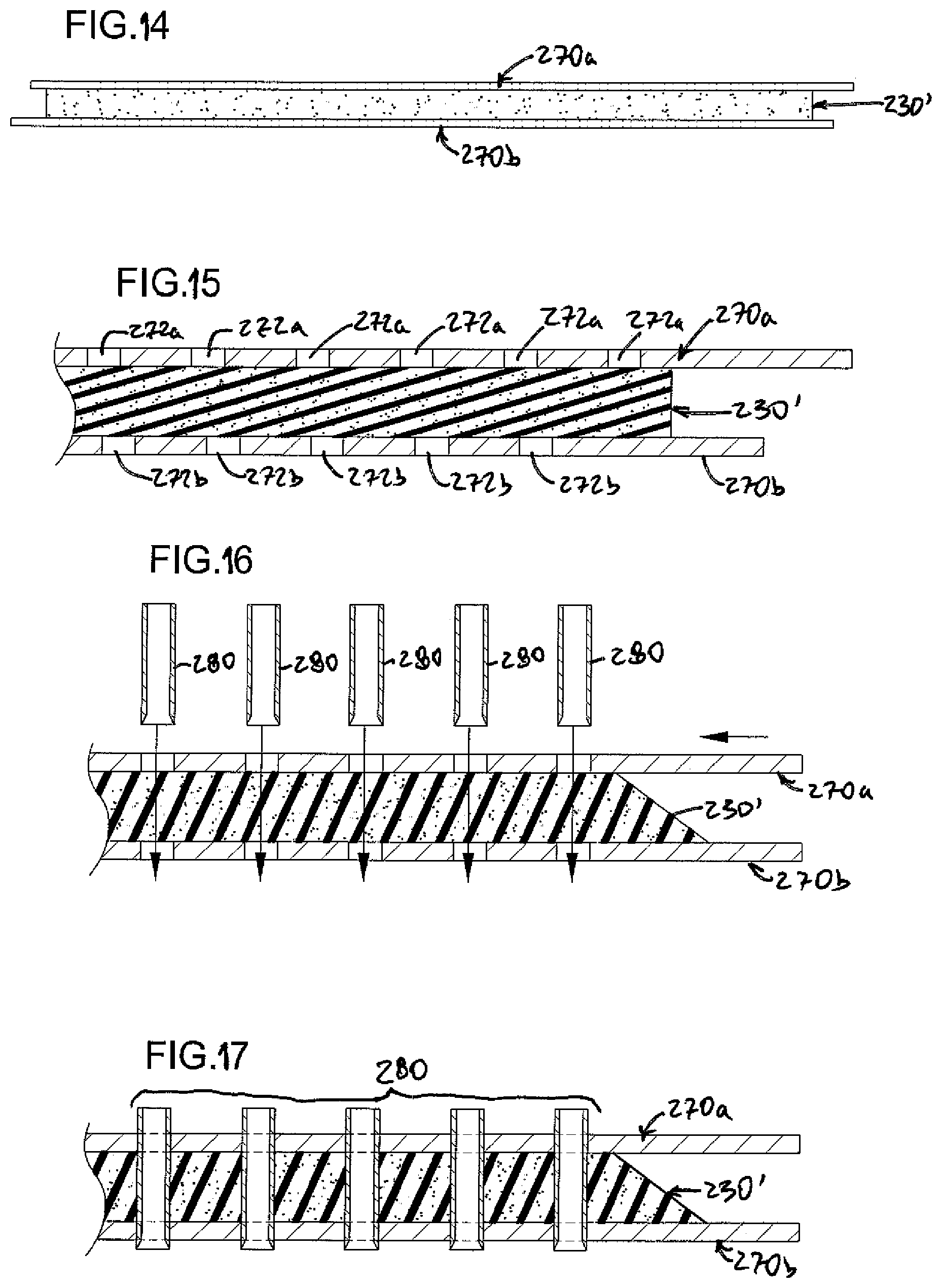 Patent US12552072 Figure 7 – Resilient cores with convection barriers particularly for inflatable bodies and methods for making the same