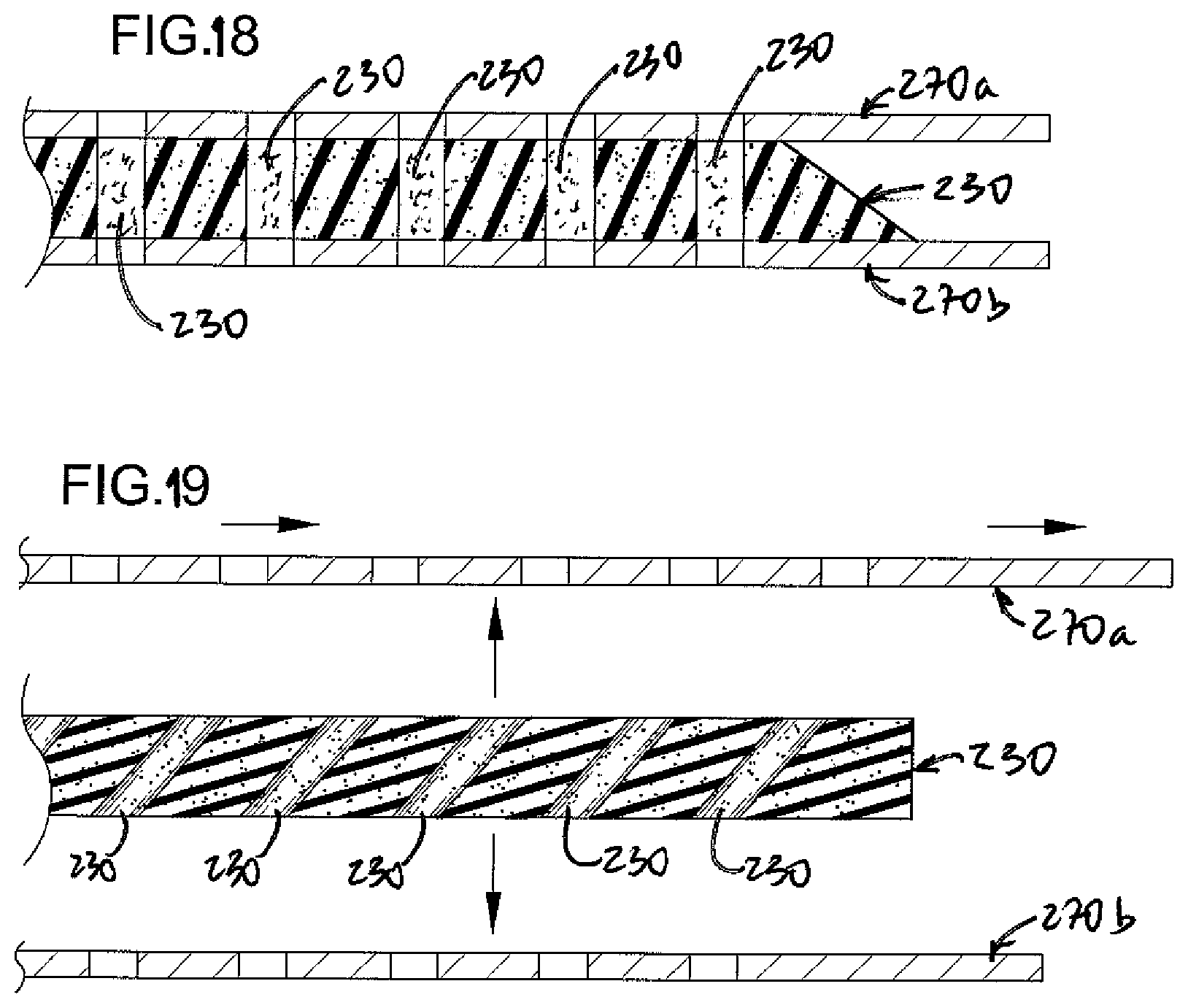 Patent US12552072 Figure 8 – Resilient cores with convection barriers particularly for inflatable bodies and methods for making the same