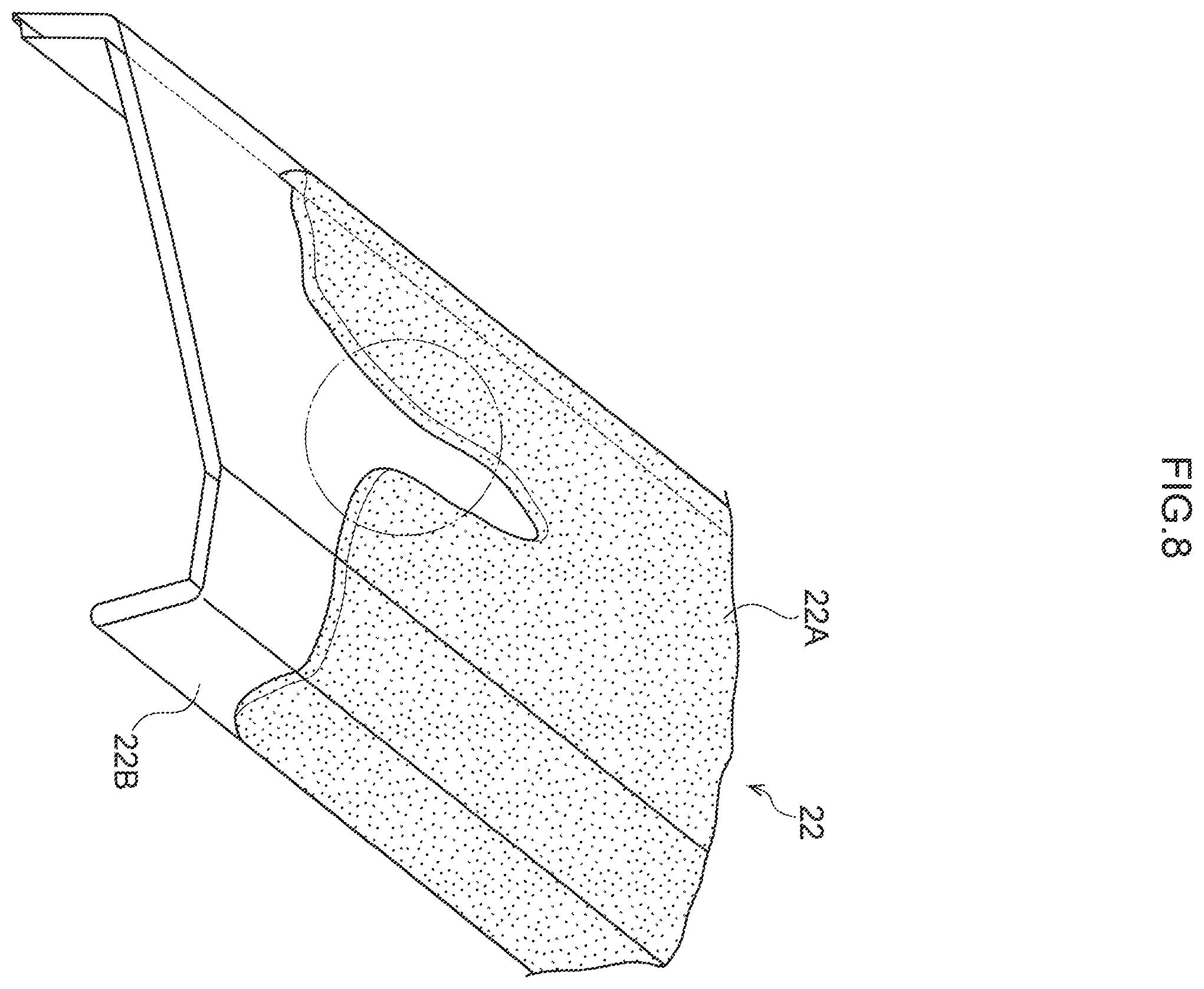 Patent US12552073 Figure 8 – Injection molded product