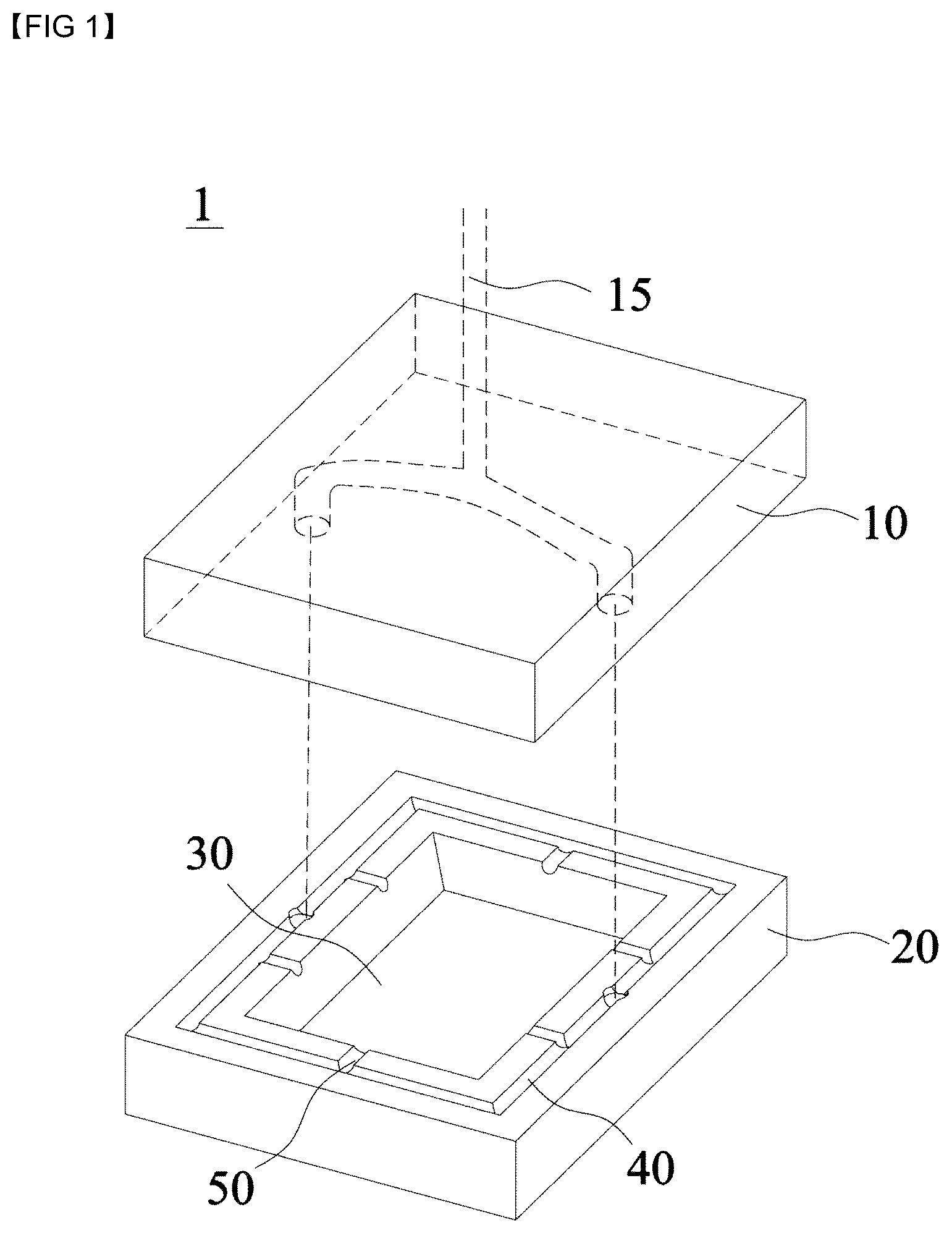 Patent US12552074 — Foam-molding mold having channels formed therein and physical foaming process using same — Figure 1