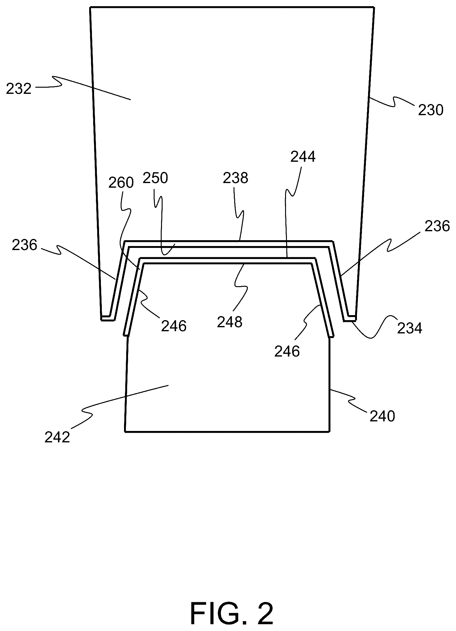 Patent US12552075 Figure 2 – Molds having sealable column pieces and methods of producing products therewith
