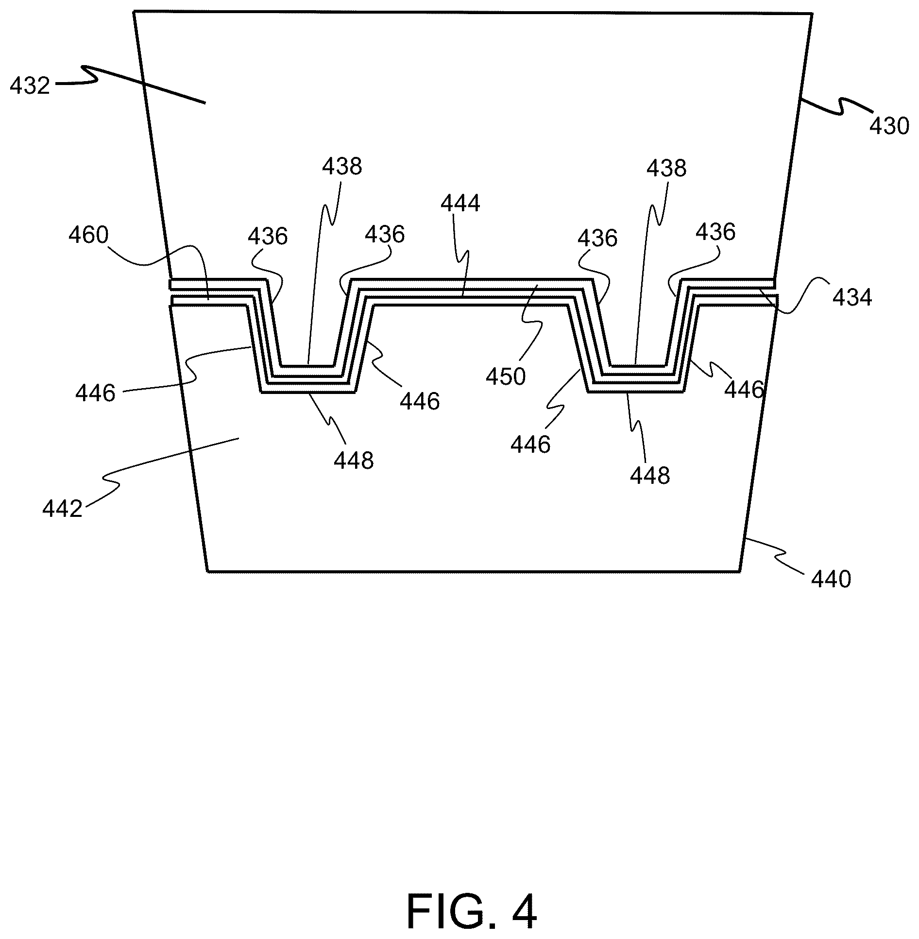 Patent US12552075 Figure 4 – Molds having sealable column pieces and methods of producing products therewith