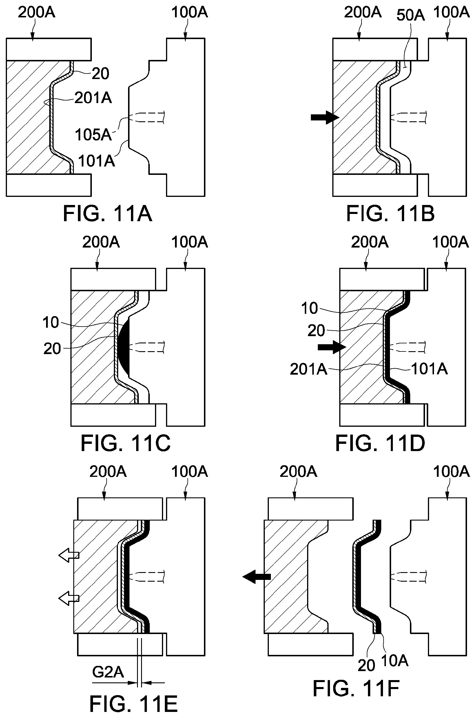 Patent US12552076 Figure 11 – Apparatus and method for manufacturing skin-integrated interior materials