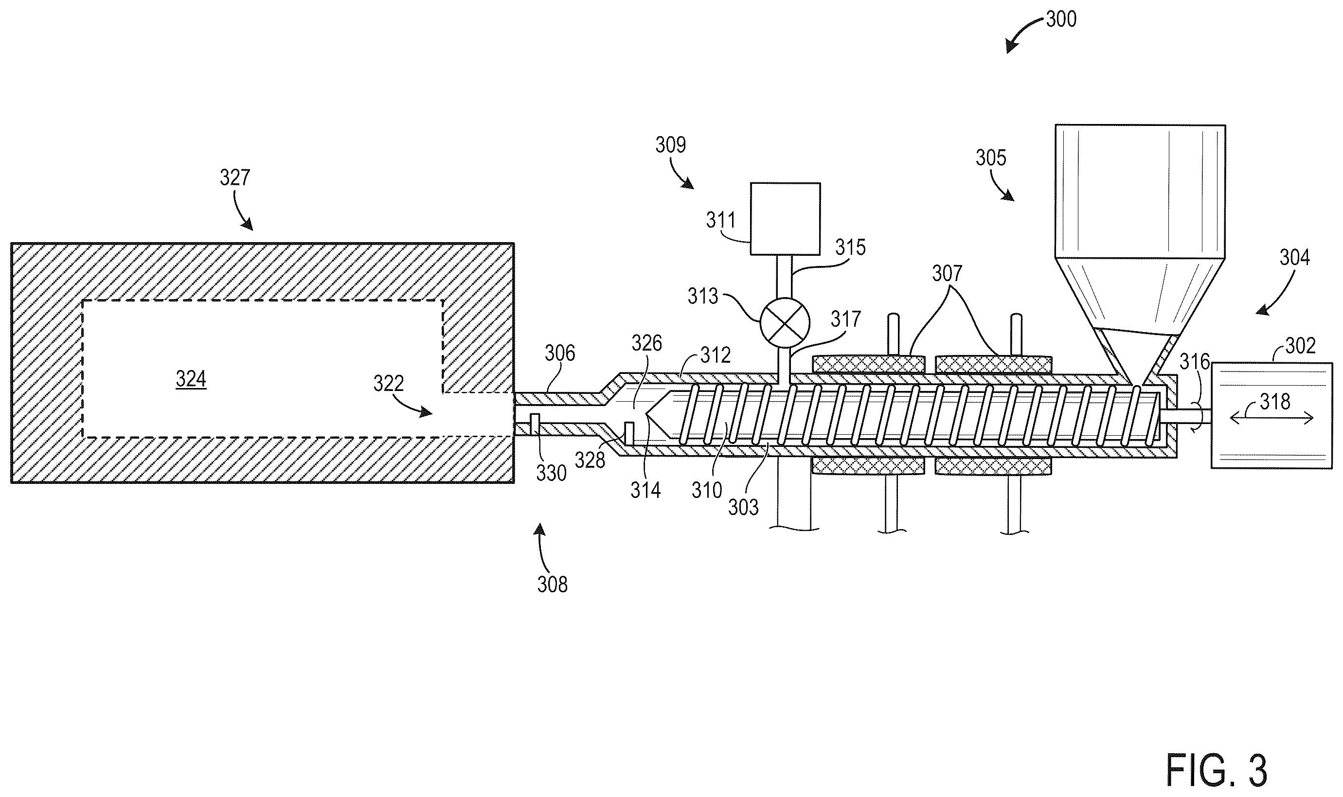 Patent US12552078 Figure 3 – System and methods for forming a sole structure