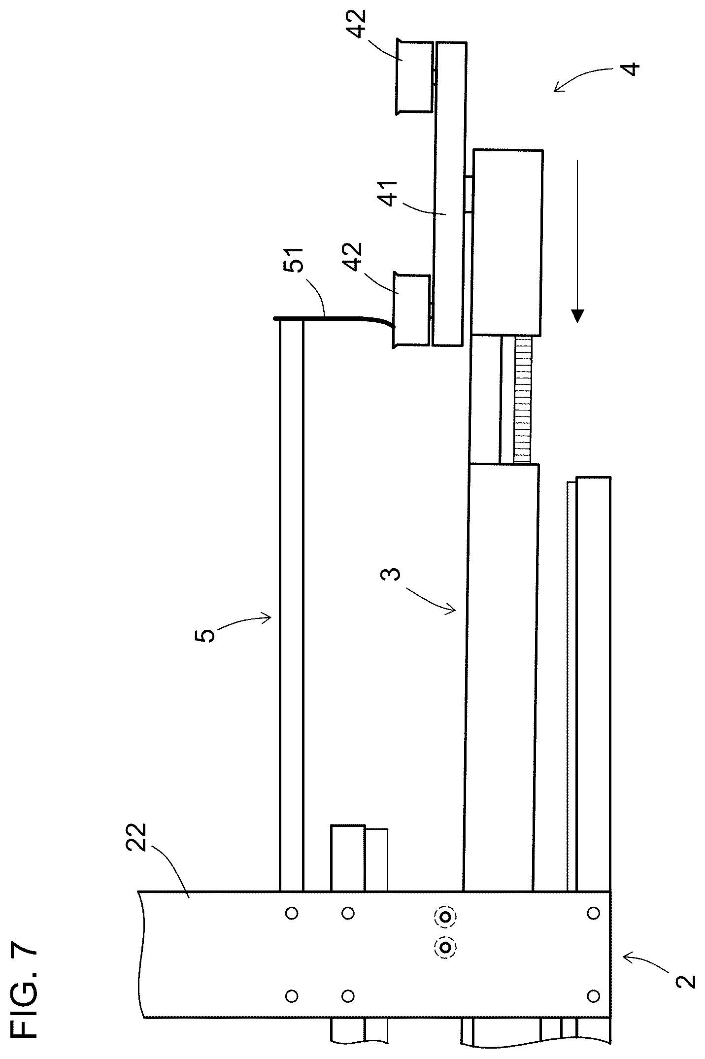 Patent US12552082 Figure 7 – Resin residue removal device