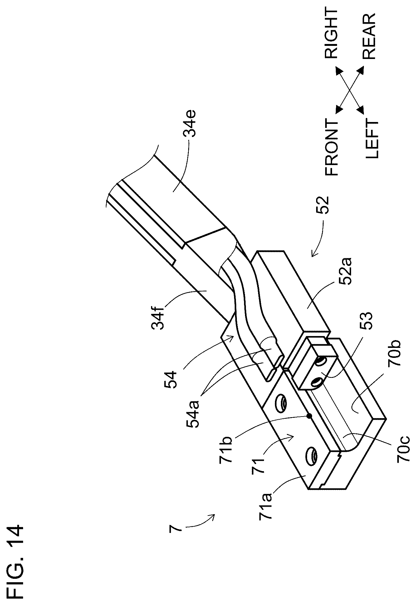 Patent US12552082 Figure 14 – Resin residue removal device