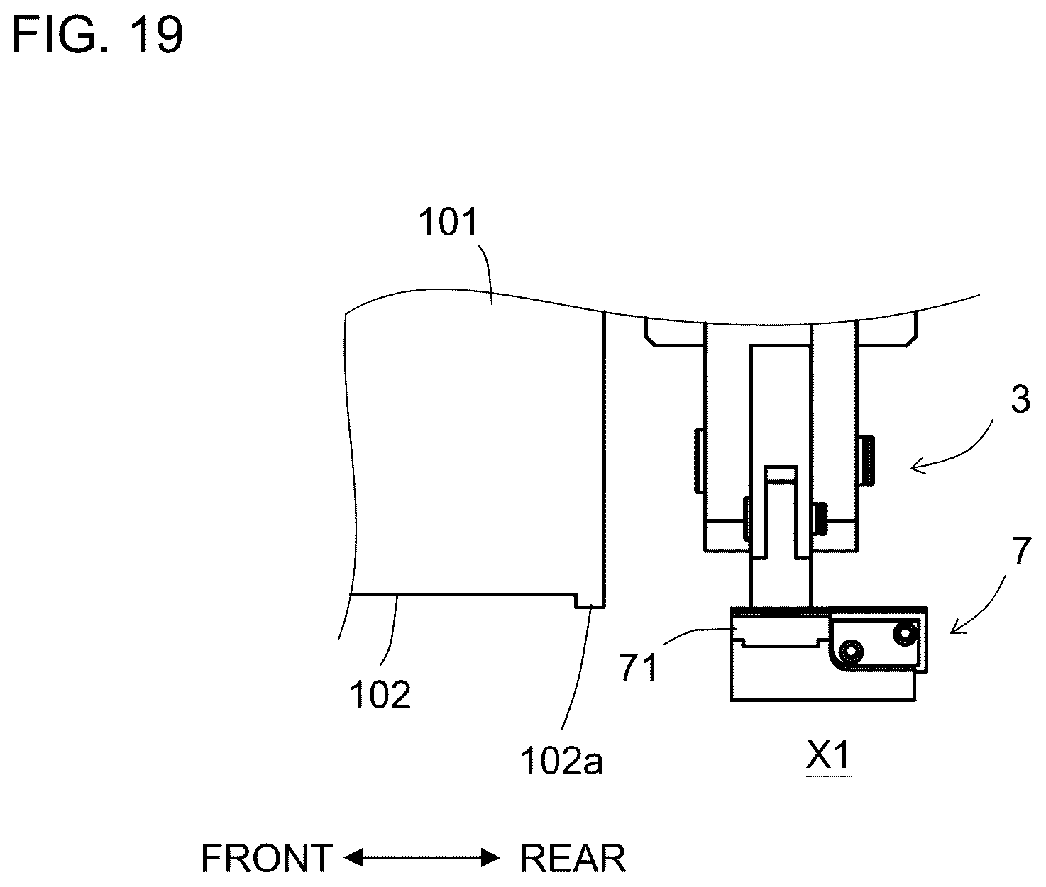 Patent US12552082 Figure 19 – Resin residue removal device