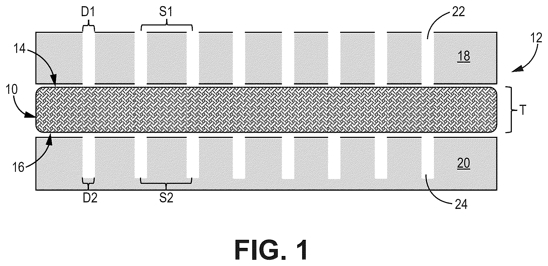 Patent US12552085 — Z-channeling into a preform via needle perforation in a stand-alone tool — Figure 1