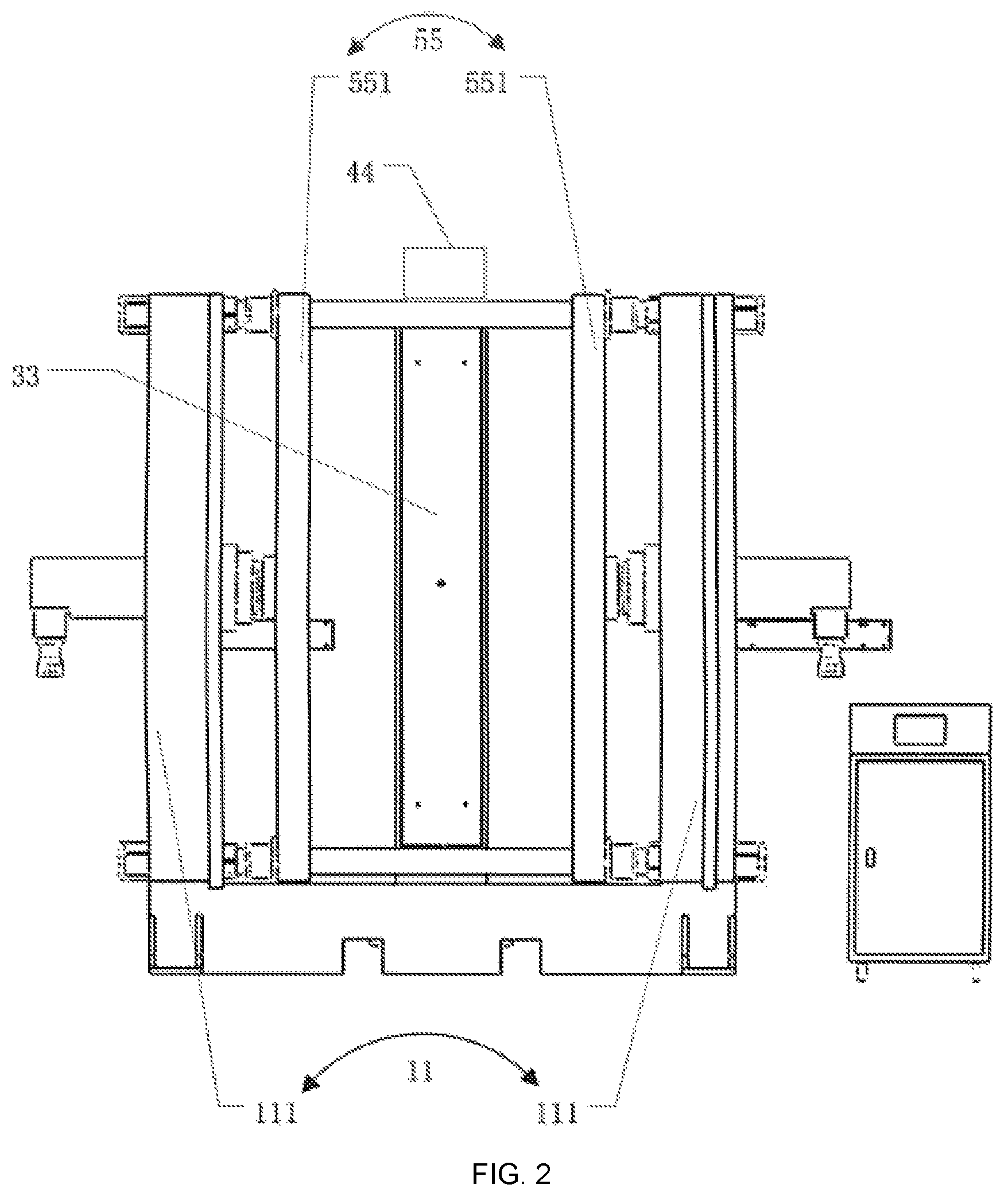 Patent US12552086 Figure 2 – Material processing method and molding machine