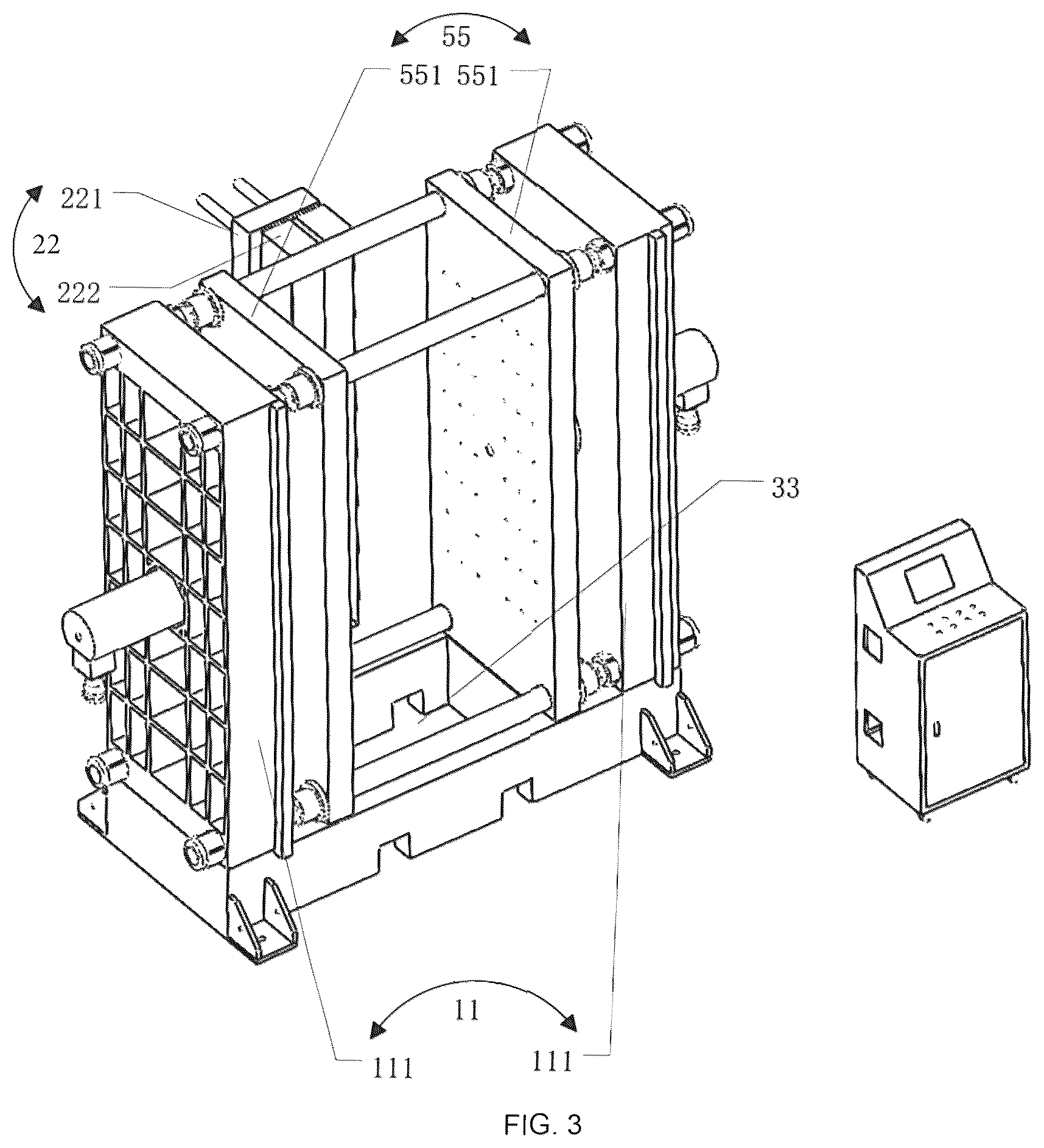 Patent US12552086 Figure 3 – Material processing method and molding machine