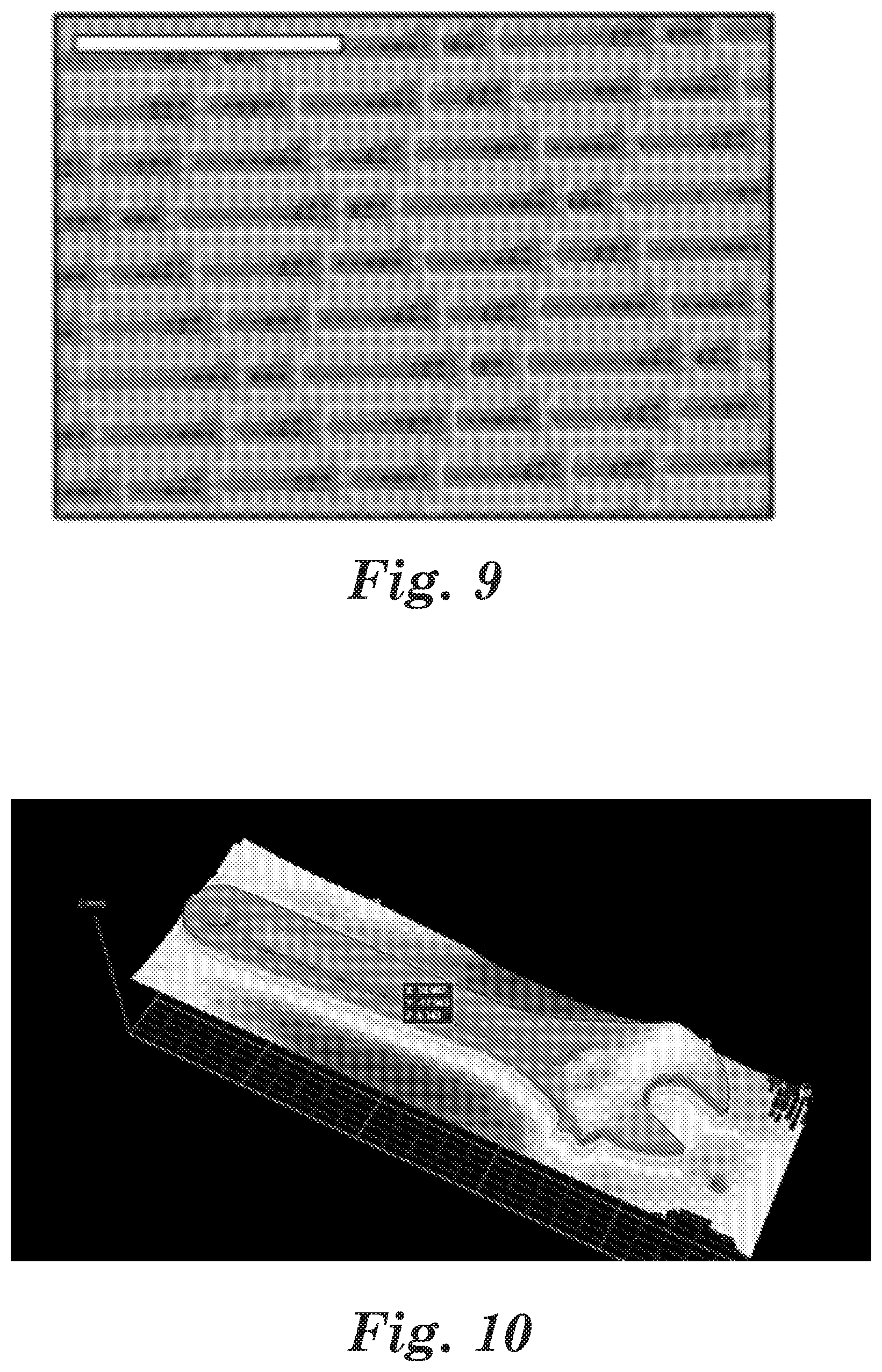 Patent US12552087 Figure 5 – Method of thermoforming film with structured surface and articles