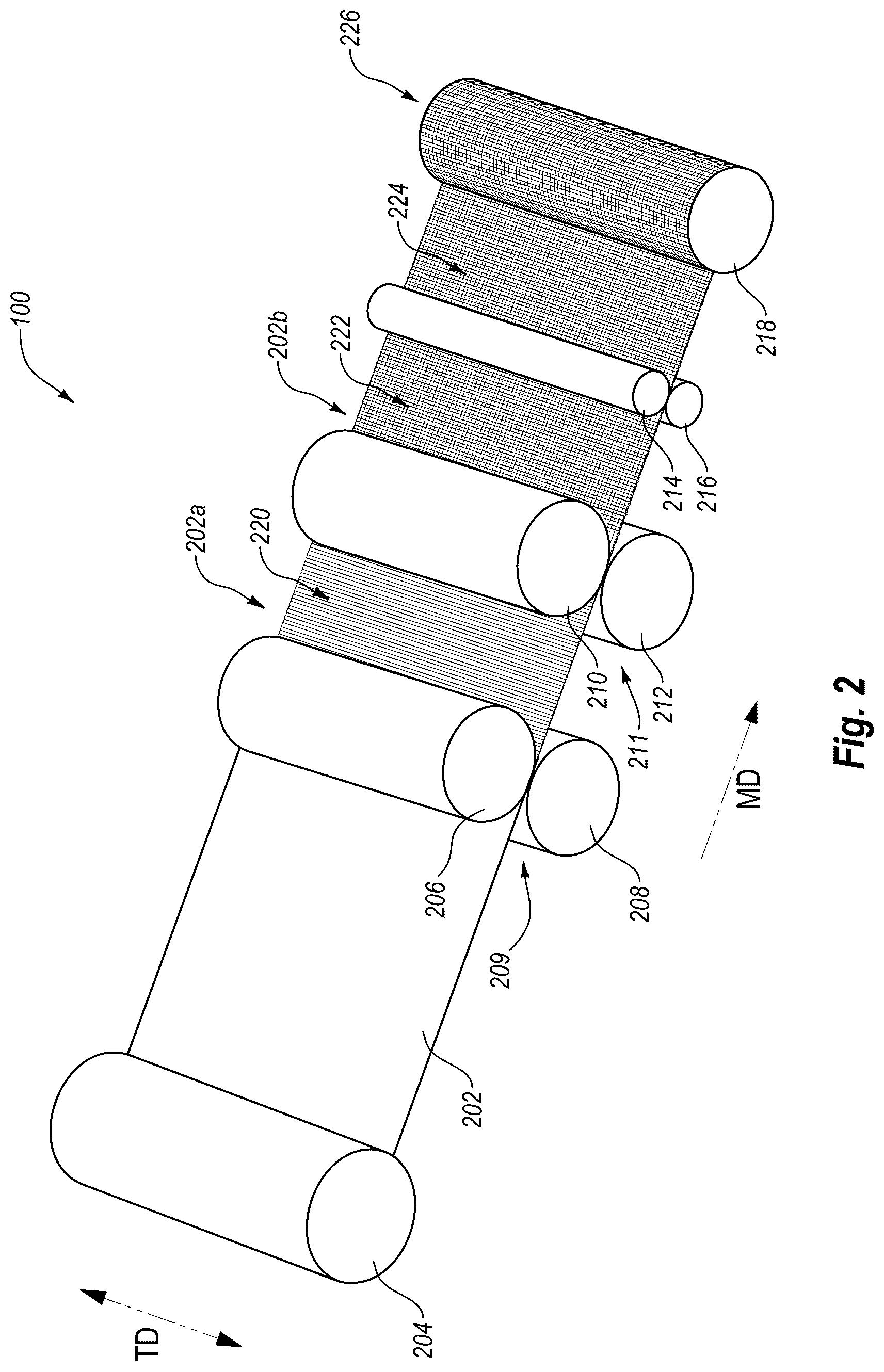 Patent US12552088 Figure 2 – Activatable wrap materials and related methods
